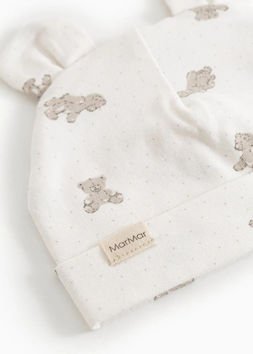 MarMar Aiko Ear hue teddybears print bomuld-modal