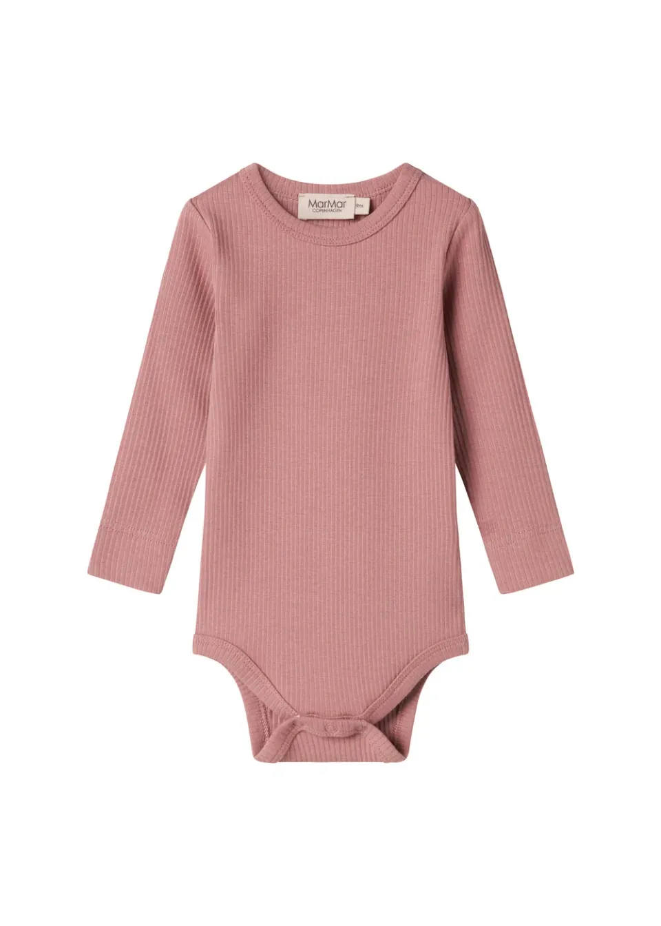 MarMar Plain Body LS Bodystocking Rose Parfait