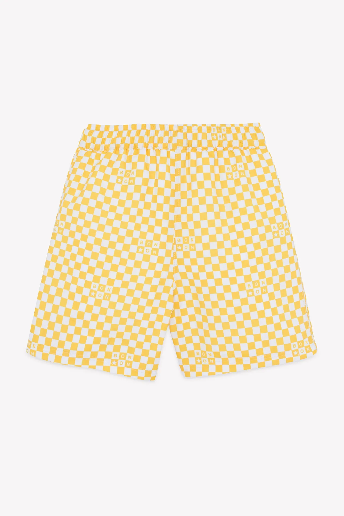 Bonton L'Océan Vichy badeshorts gul ternet