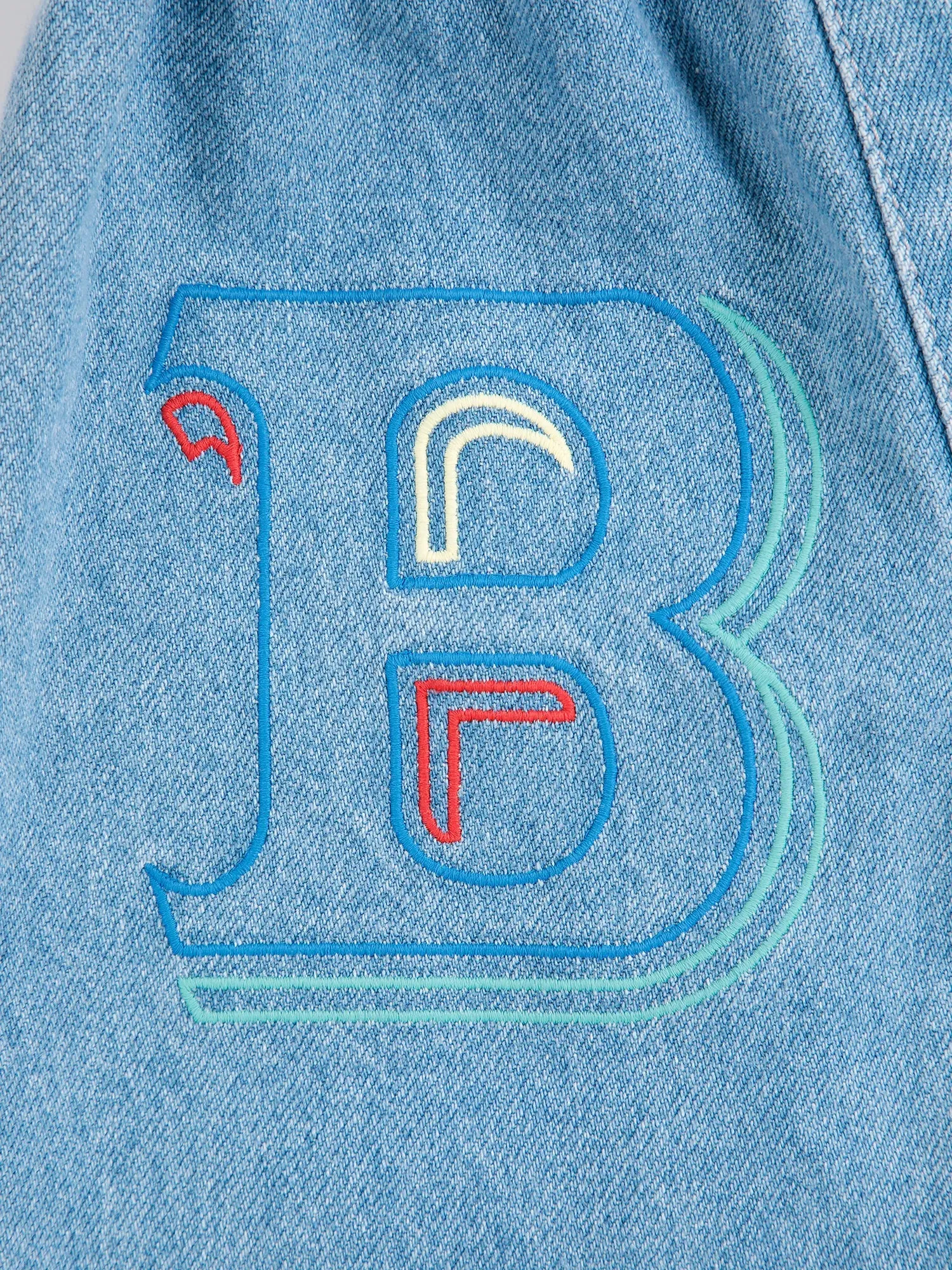 Bobo Choses B.C. Embossed denimbukser blå 3M