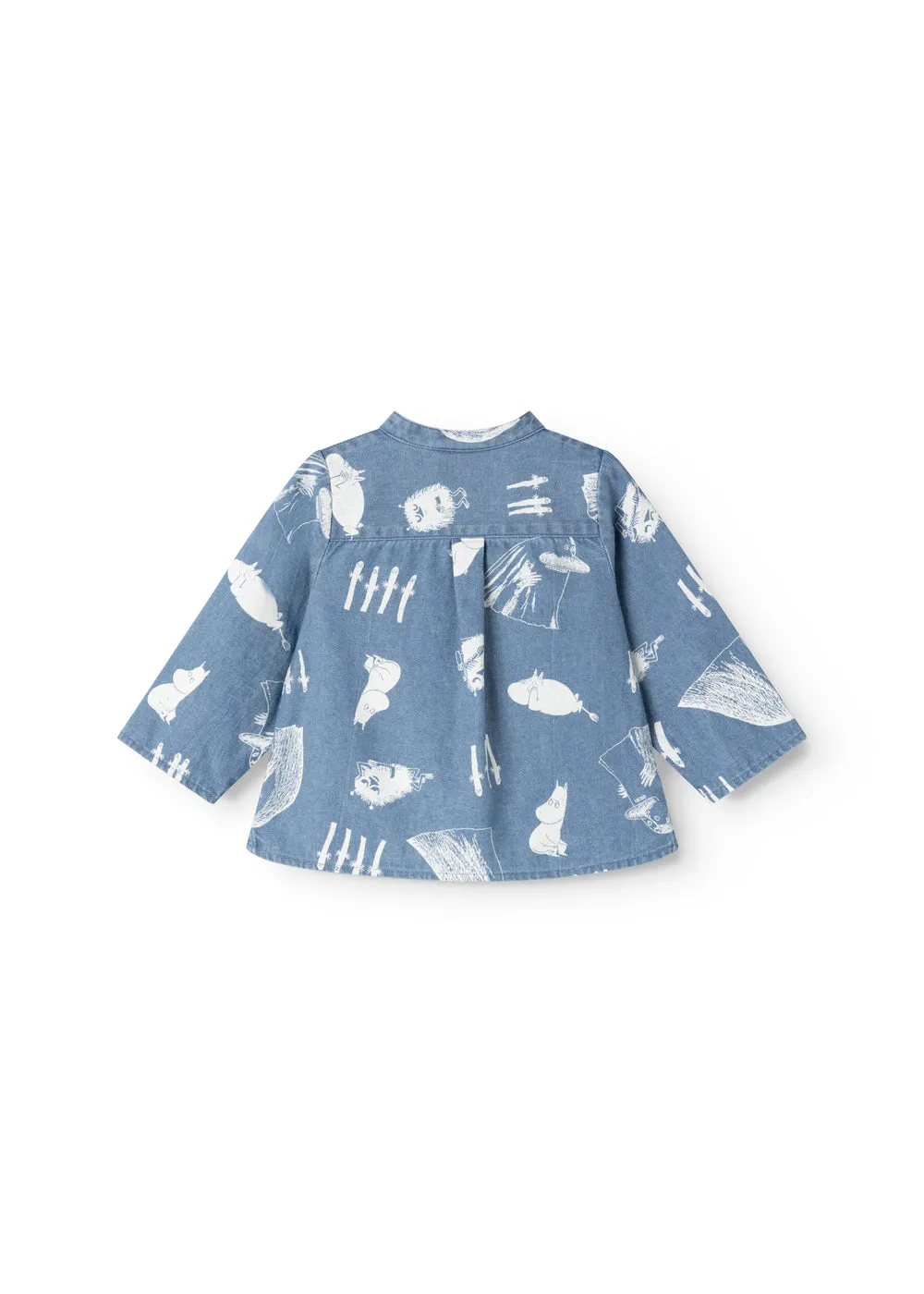 MarMar Copenhagen Tomi B skjorte Moomins denim