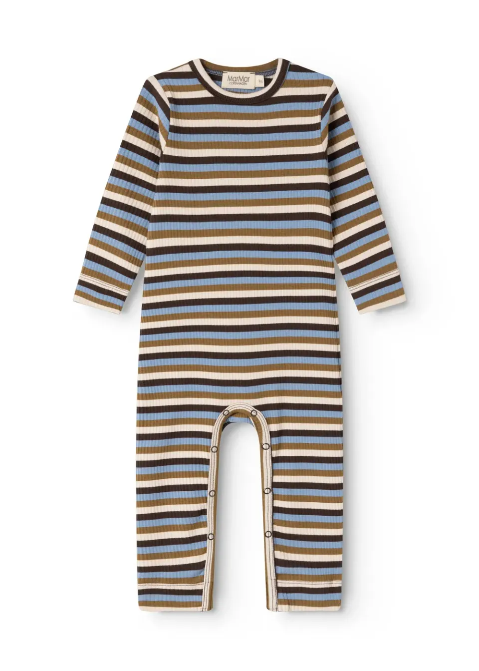 MarMar Plain Rompy heldragt Stripes rib