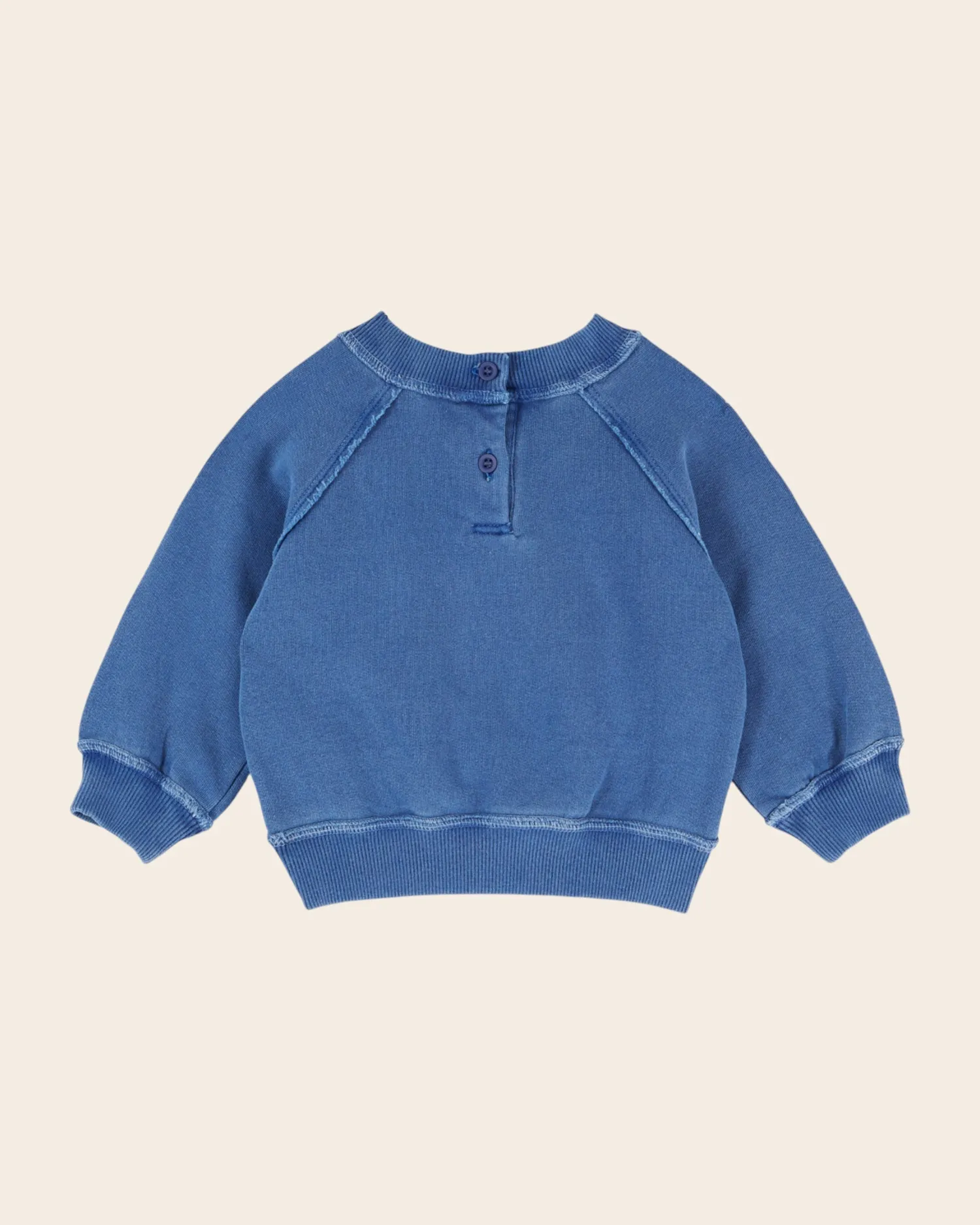 Emile et Ida Teinture sweatshirt blå økologisk