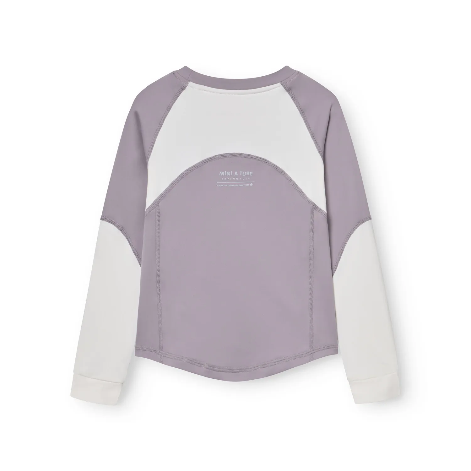 MINI A TURE Lendi LS t-shirt Arona Blue kølende