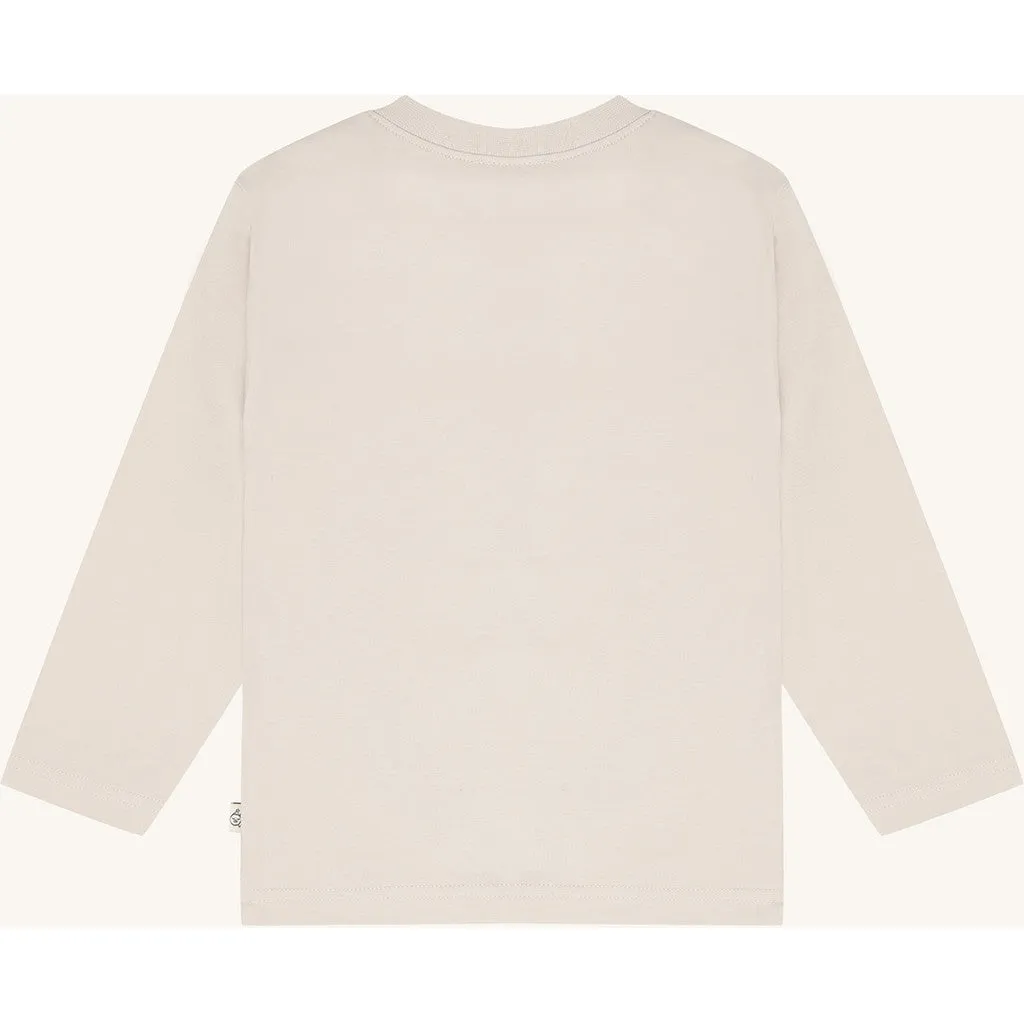 Hust & Claire HCAnton Racoon langærmet t-shirt French Oak