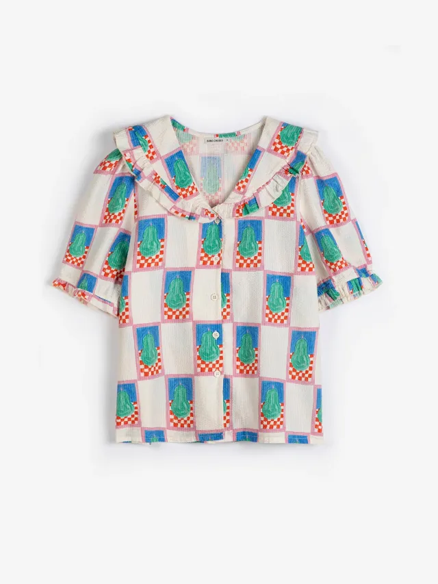 Bobo Choses Simple Pear kraveskjorte XS