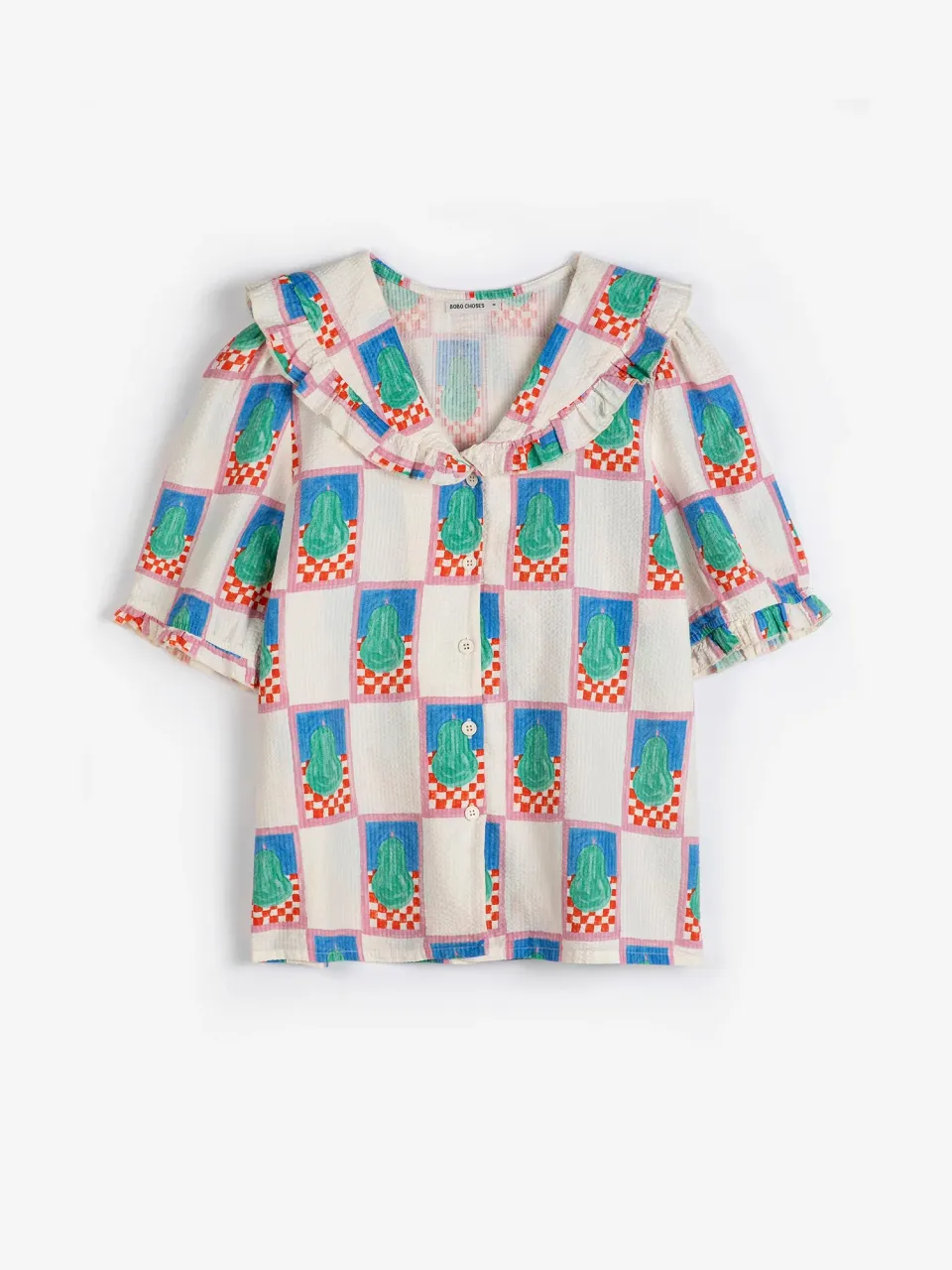 Bobo Choses Simple Pear kraveskjorte XS
