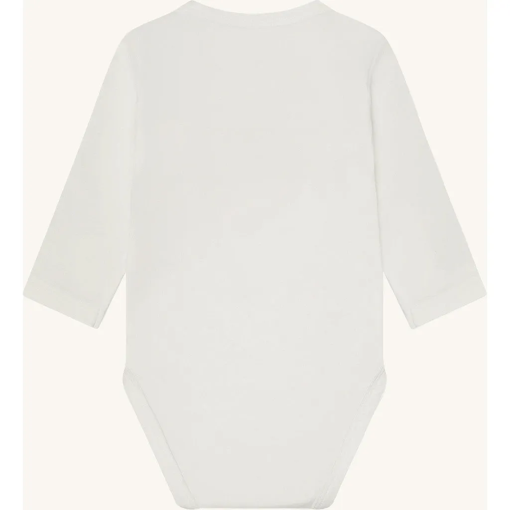 Hust & Claire Bebe Piglet slå-om body Praline øko