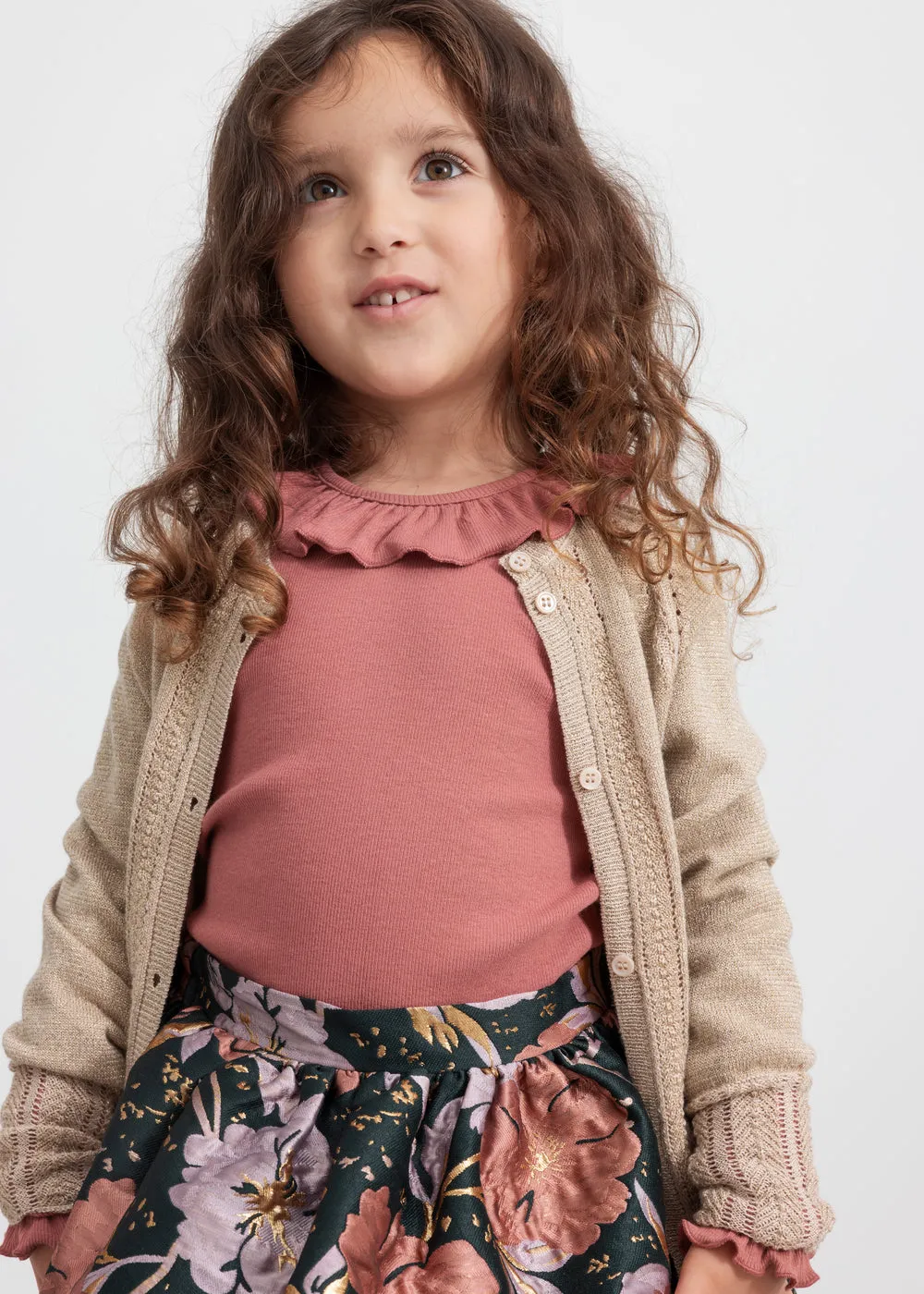 MarMar Sunita nederdel Winter Bouquet jacquard
