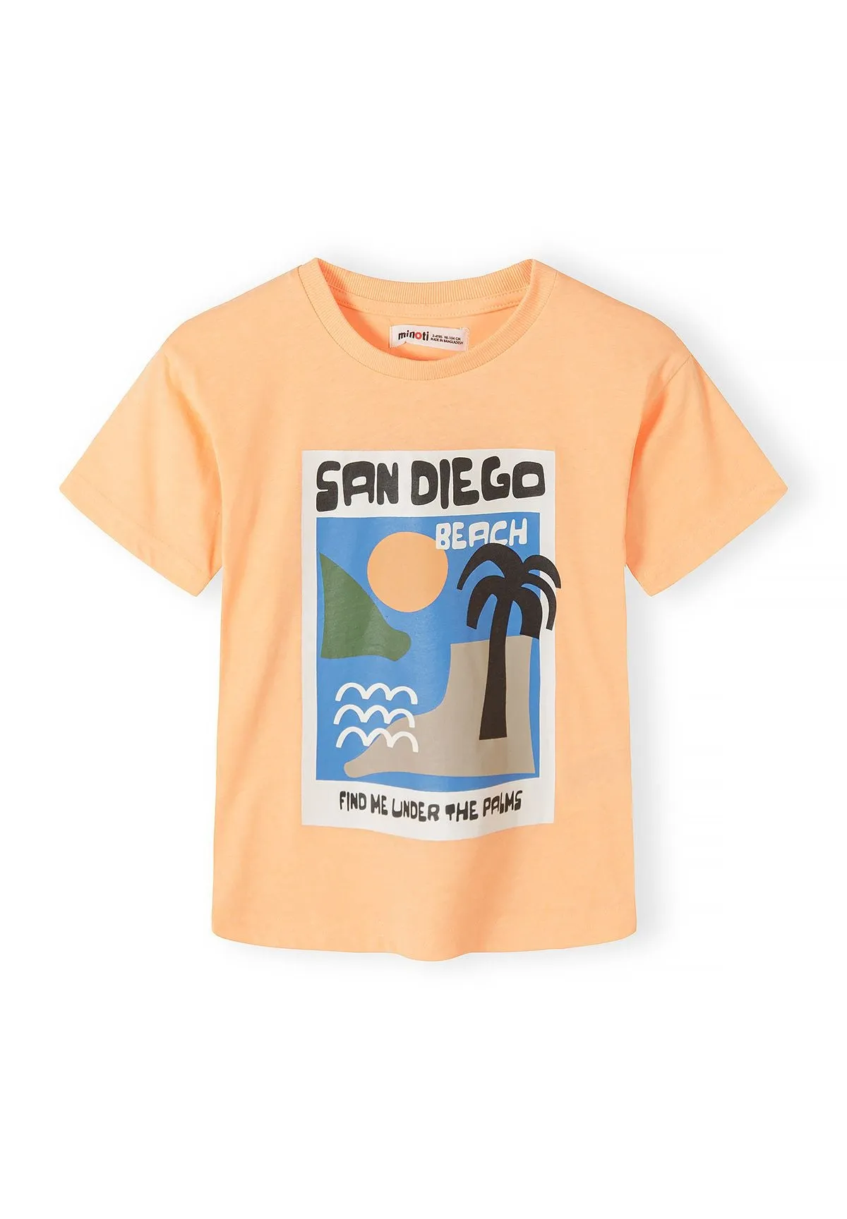 Minoti 44867 t-shirts 5-pak San Diego bomuld drenge