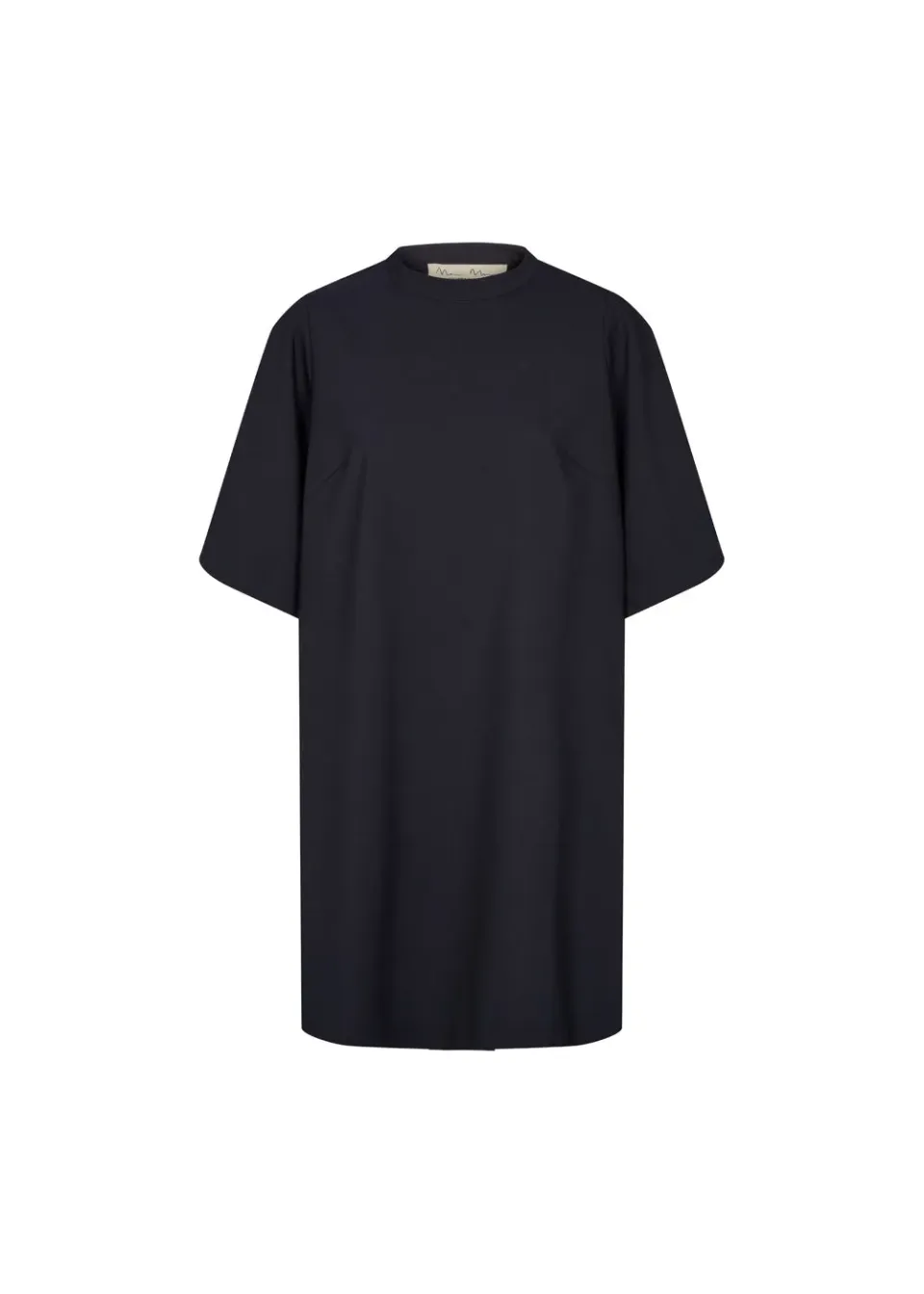 MarMar Danny W kjole Dark Navy uldmix knælang
