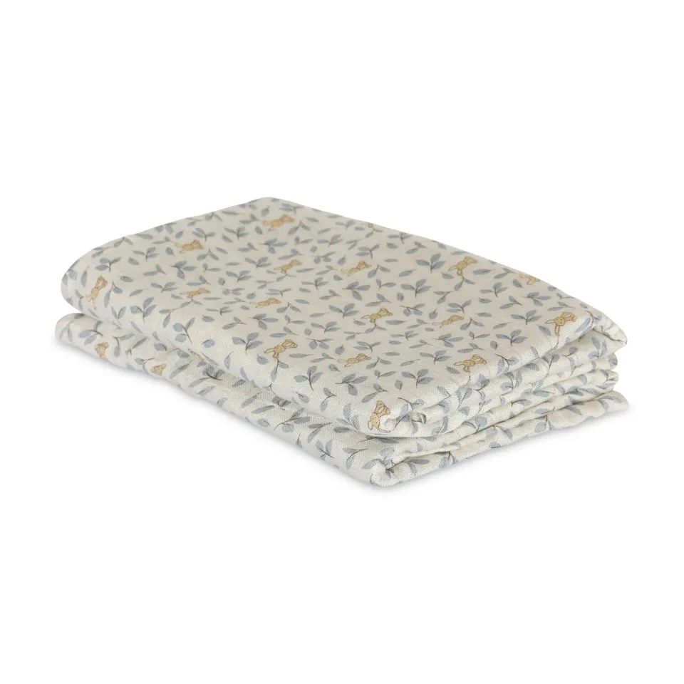 nuuroo Josefine stofbleer 2-pak 60x60 Bunny leaf bambus