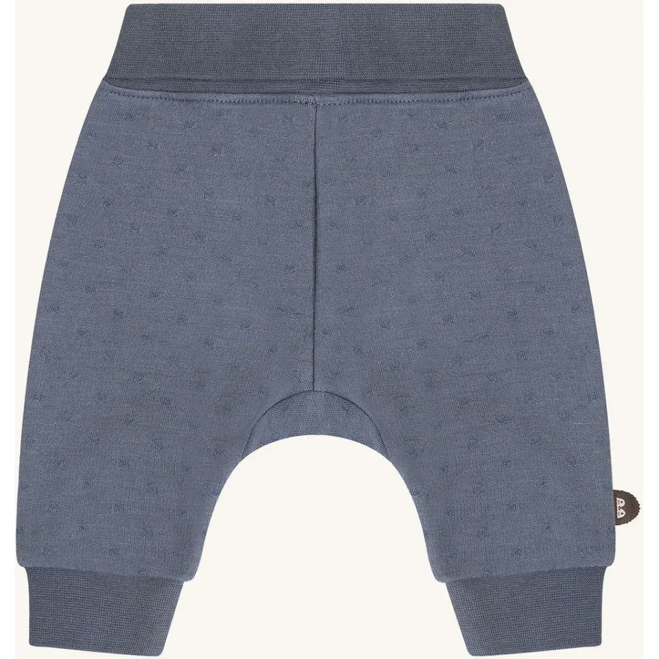 Hust & Claire HCGabe Dots joggingbukser Blue Storm økologisk