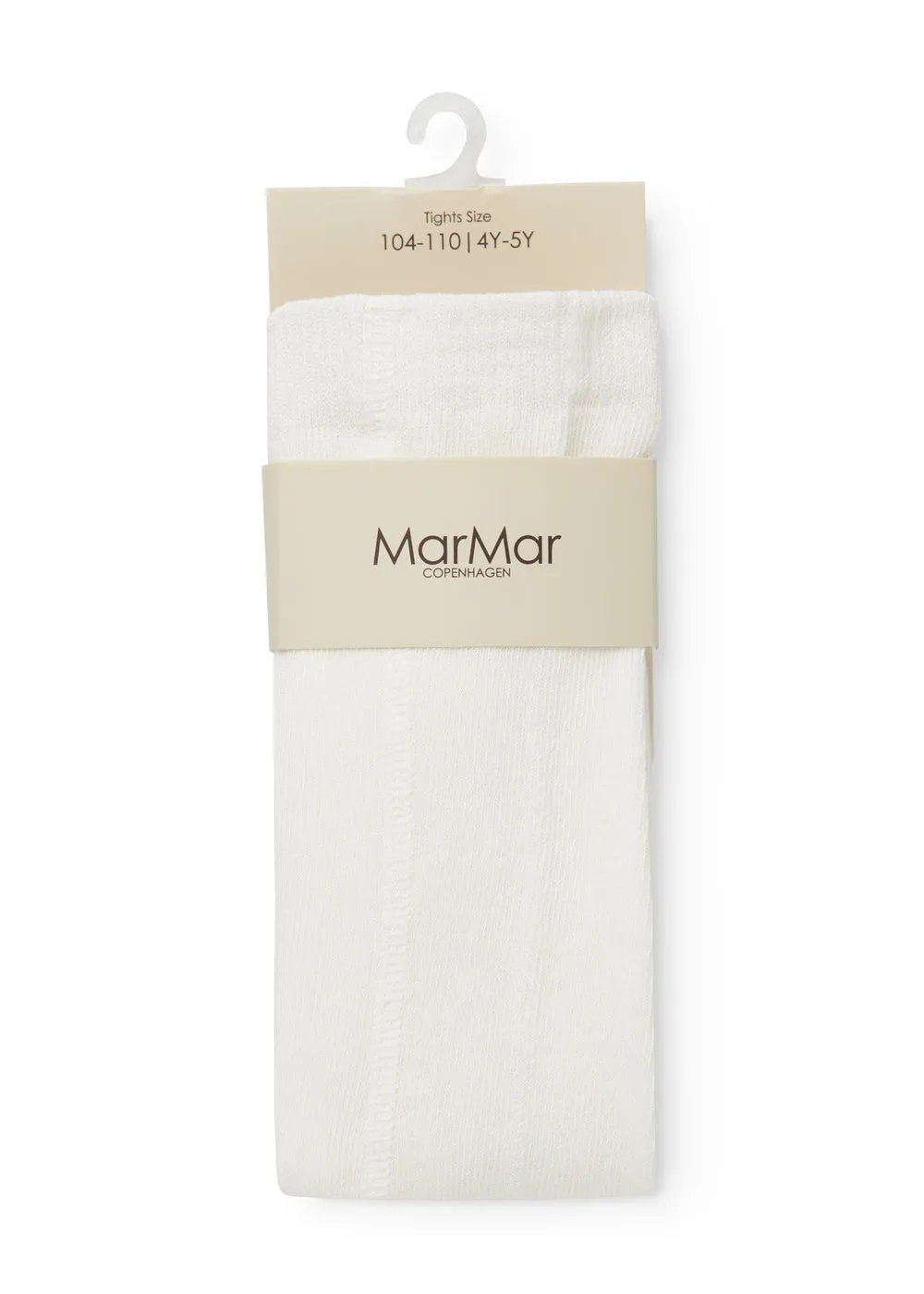MarMar Tights Pointelle Strømpebukser Gentle White