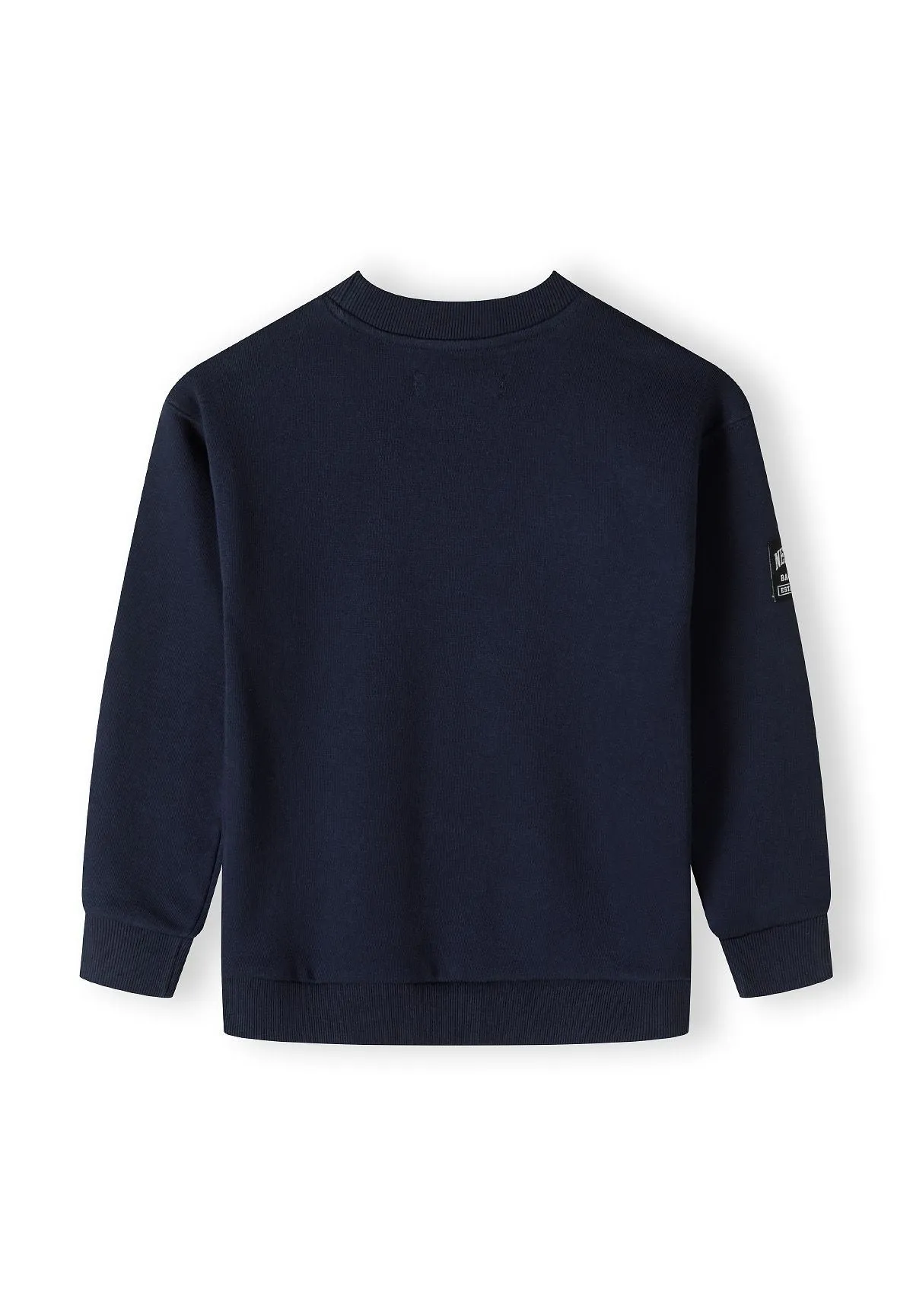 Minoti 42560 sweatshirt mørkeblå print