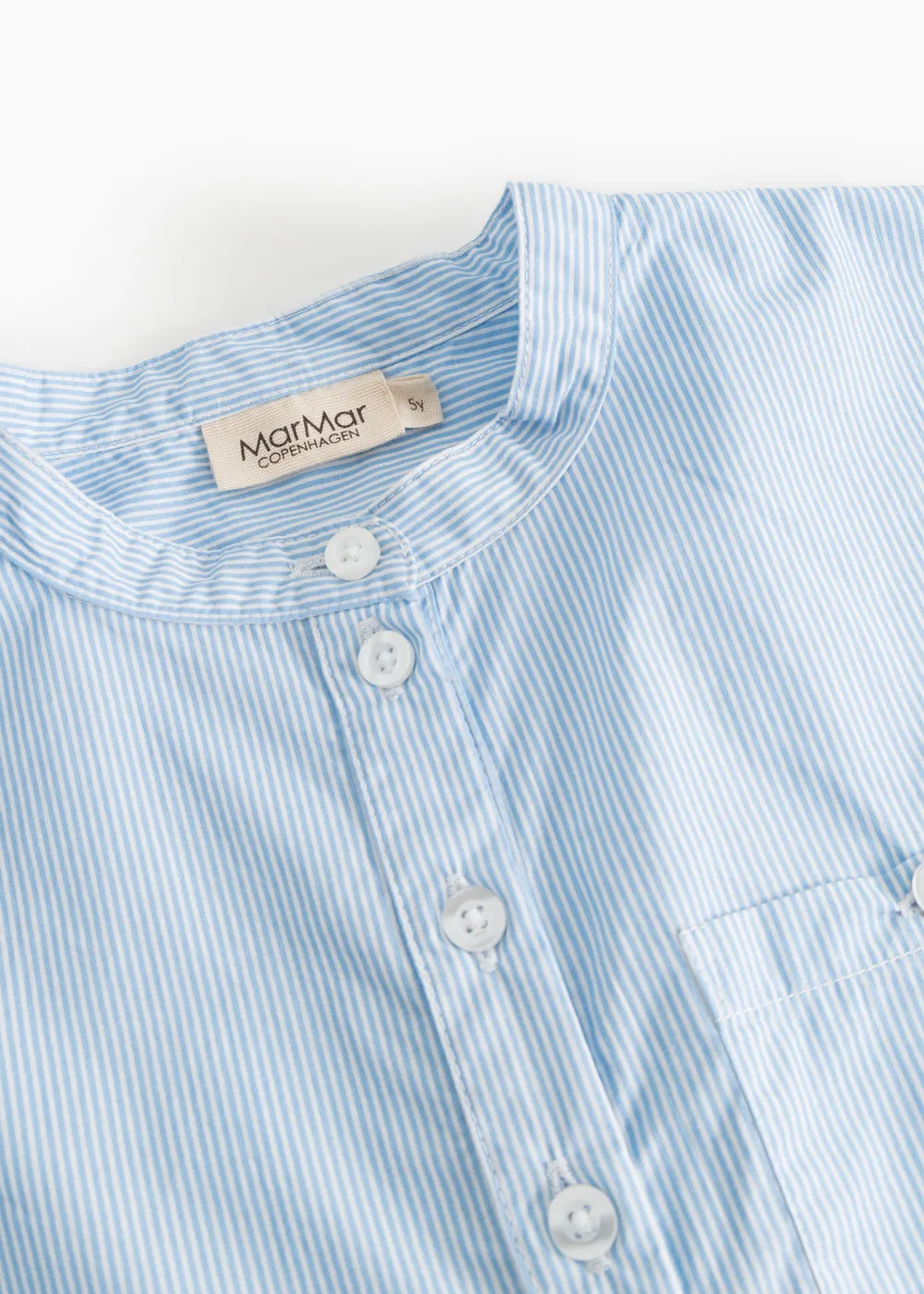 MarMar Topsy Skjorte Azure Water Stripe stribet