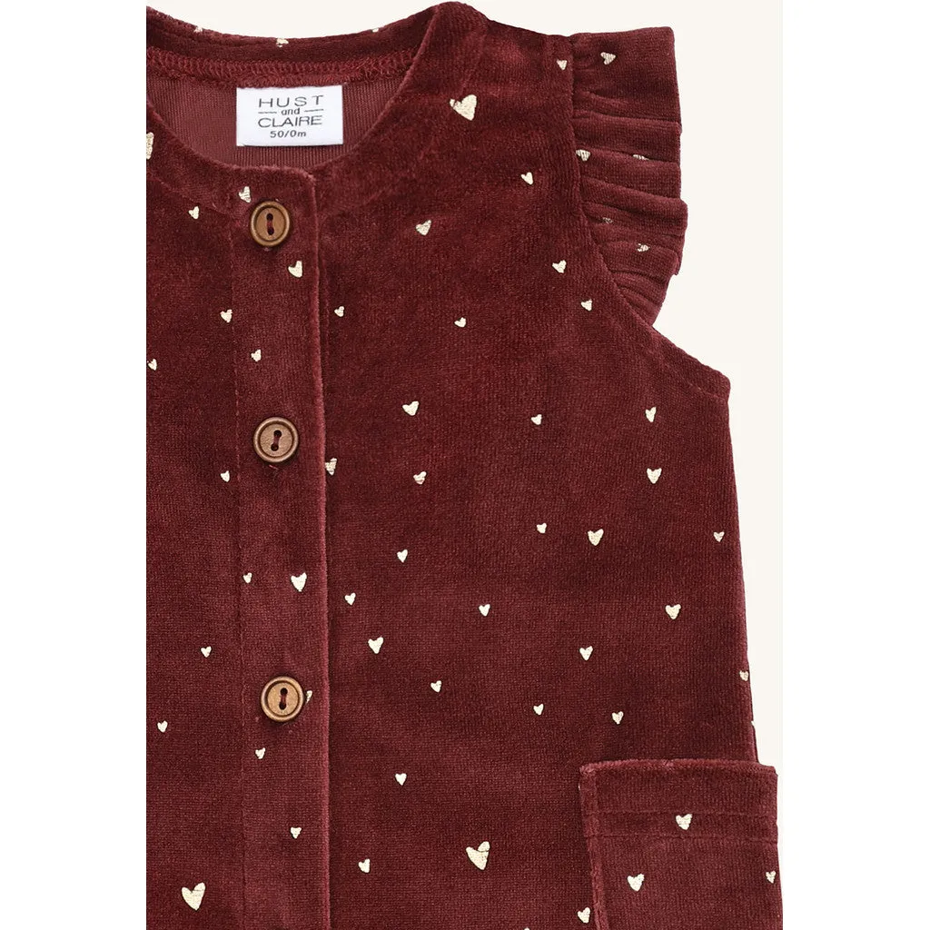 Hust & Claire HCMem flyverdragt new maroon