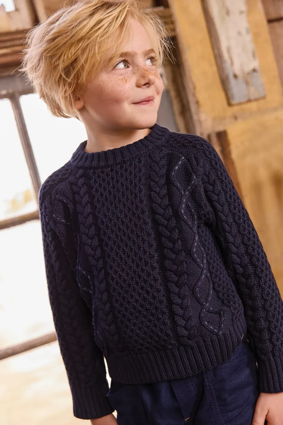 Bonton Port Smouth Blue striktrøje blå