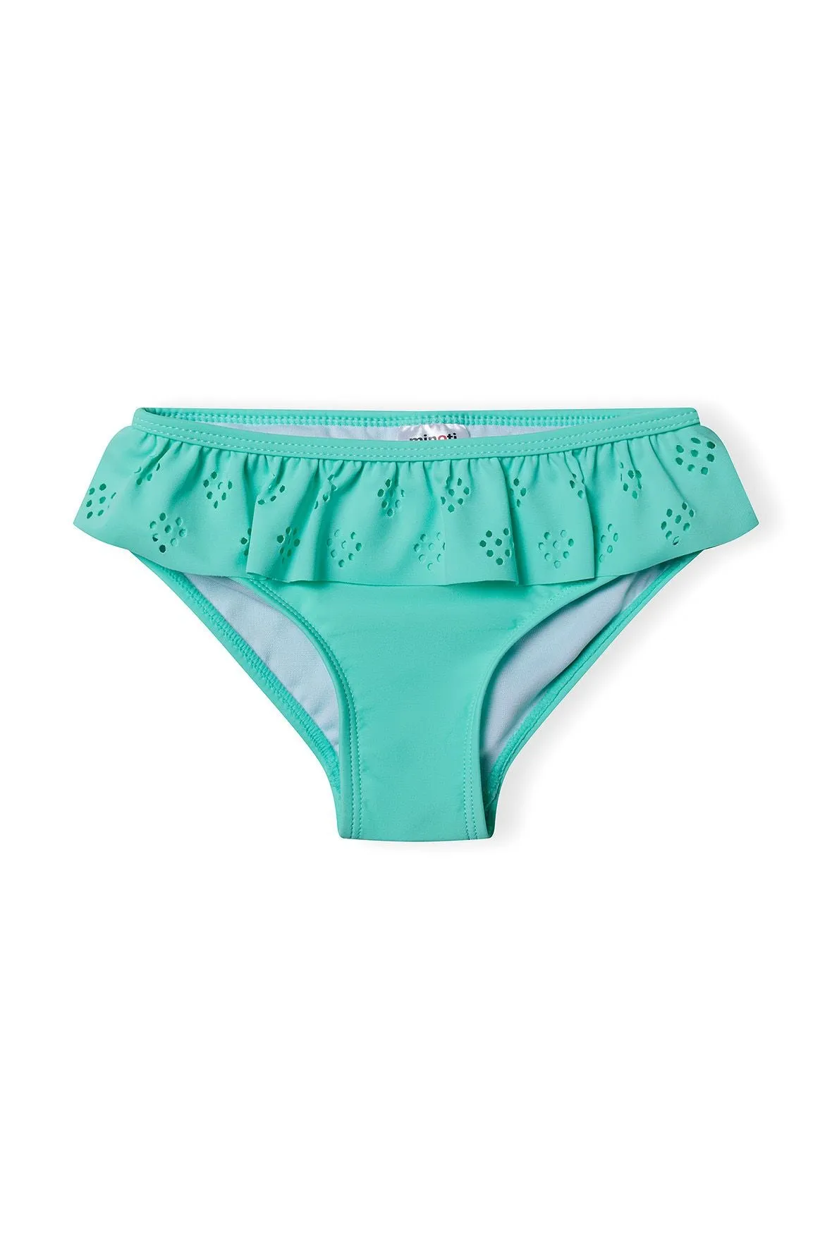 Minoti 40167 bikini mint med flæser til piger