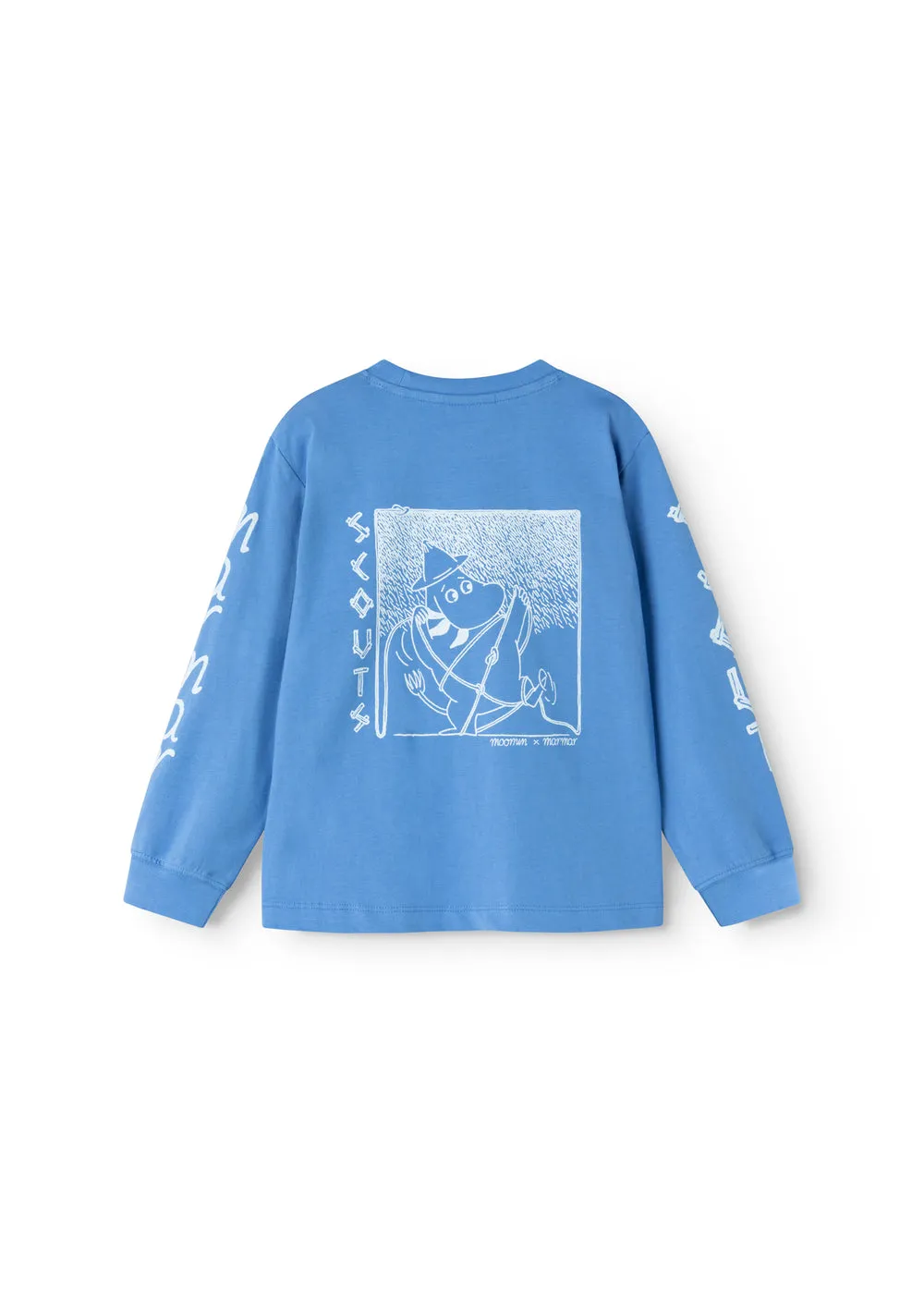 MarMar Tad LS bluse moomin scout bomuld 9mdr-12år