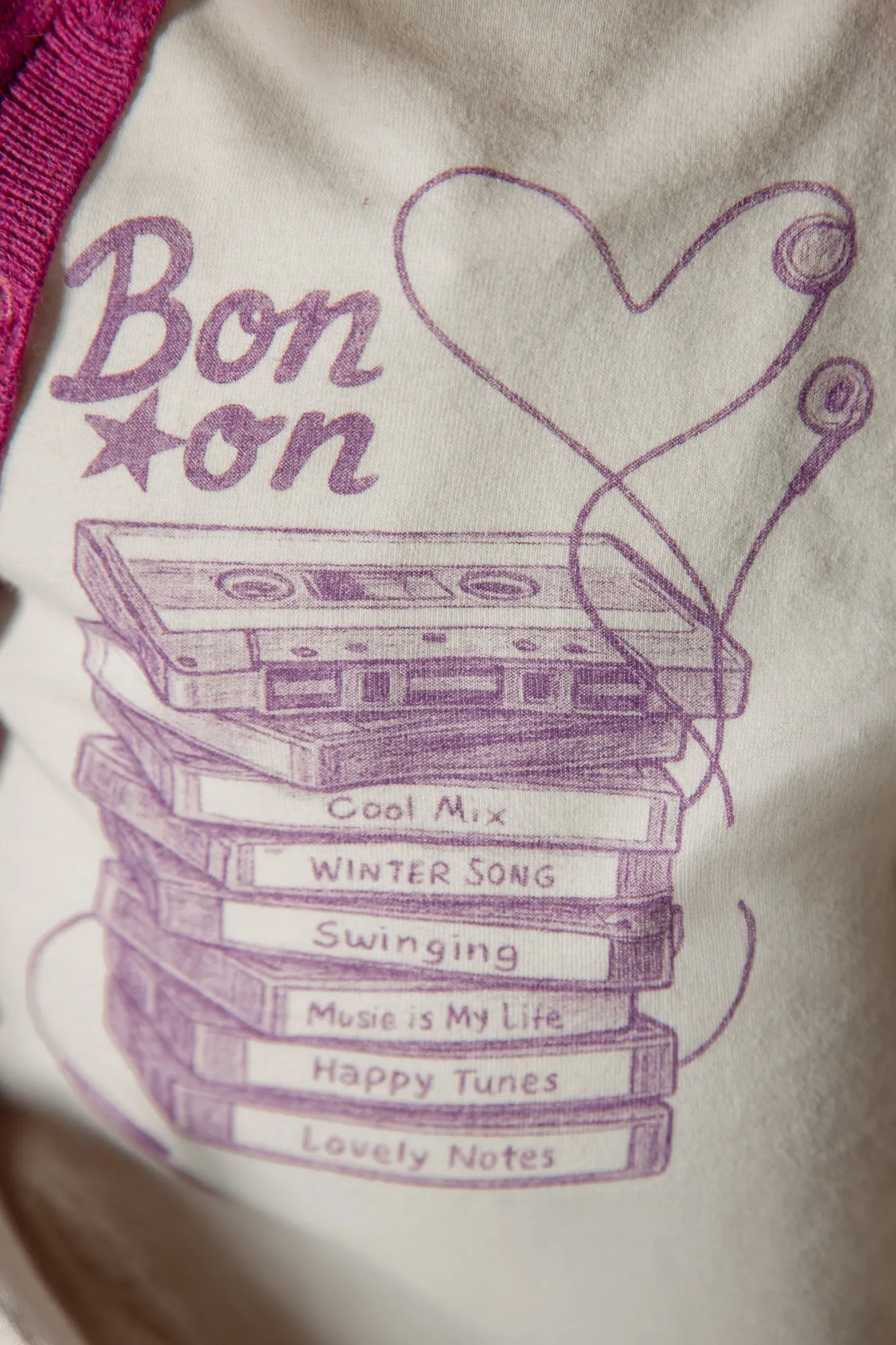 Bonton Taxo K7 langærmet T-shirt ecru bomuld