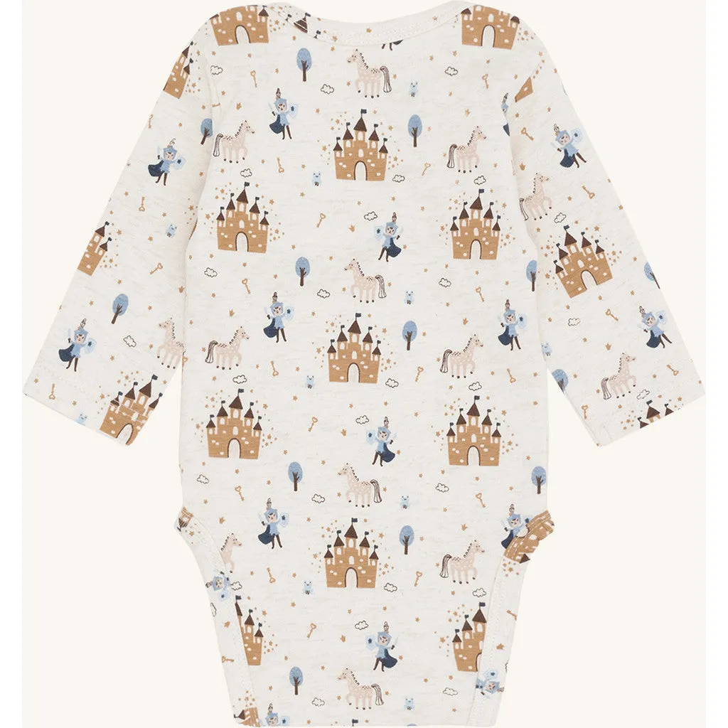 Hust & Claire HCBebe Fairy Tale body Baby Blue økologisk