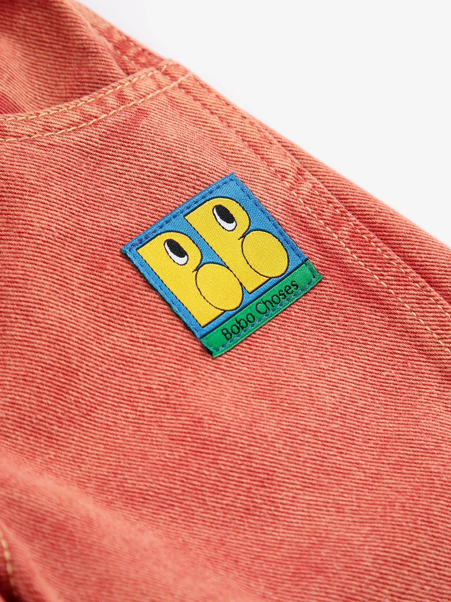 Bobo Choses Booo Bo Choses denimbukser rød økologisk