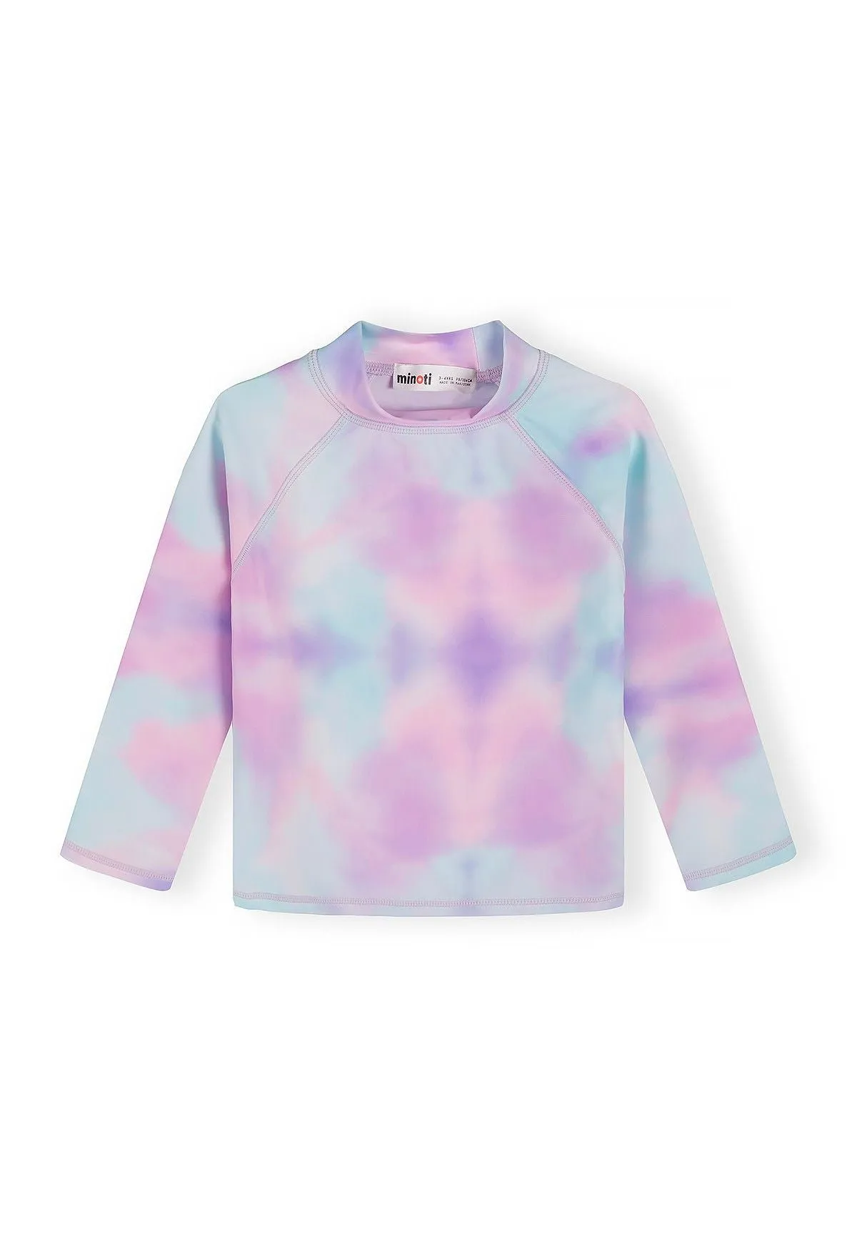 Minoti 44494 badebluse langærmet rosa 2-pak