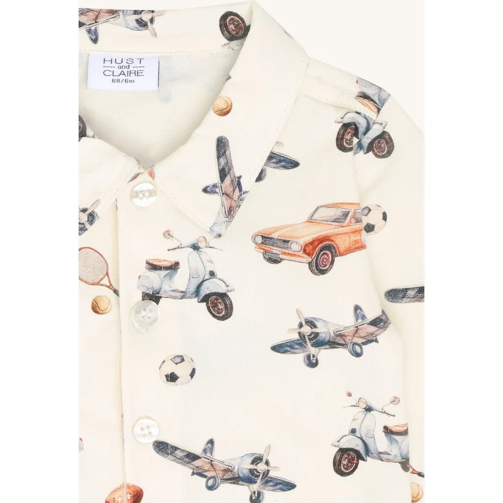 Hust & Claire Boye HCBoye Vintage Toy skjortebody Snow White