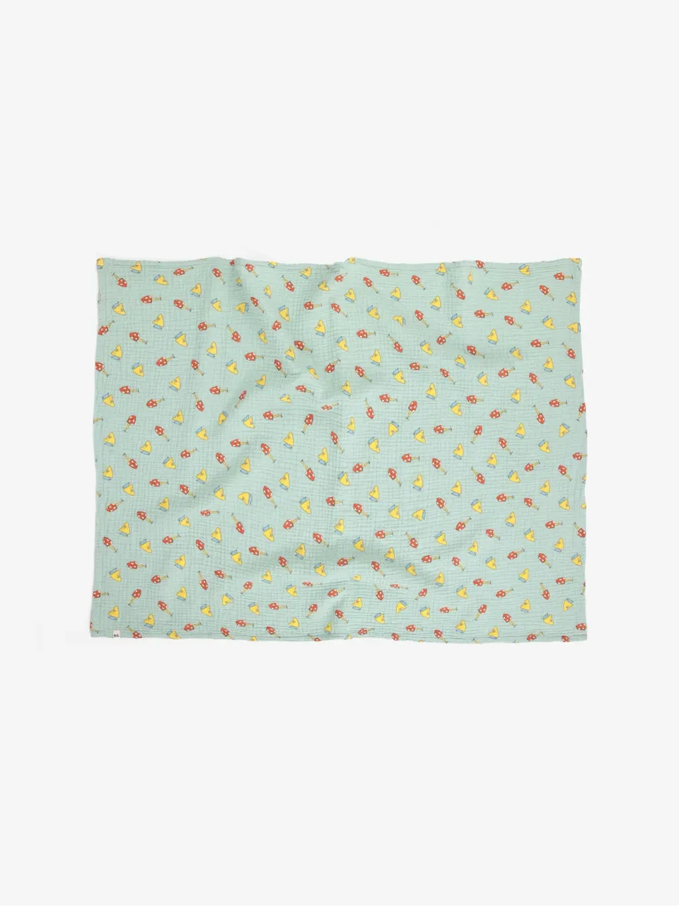 Bobo Choses Mush Monster stofble grøn økologisk 80x60