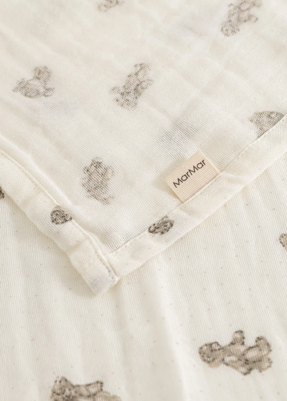 MarMar Swaddle svøb Teddybears 100x100 bomuld