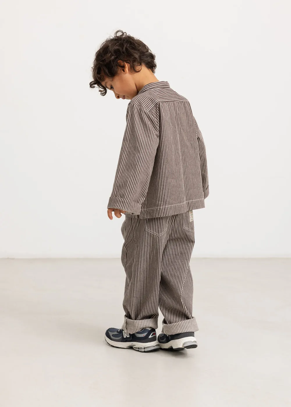 MarMar Tovan skjorte Dark Brownie Stripe