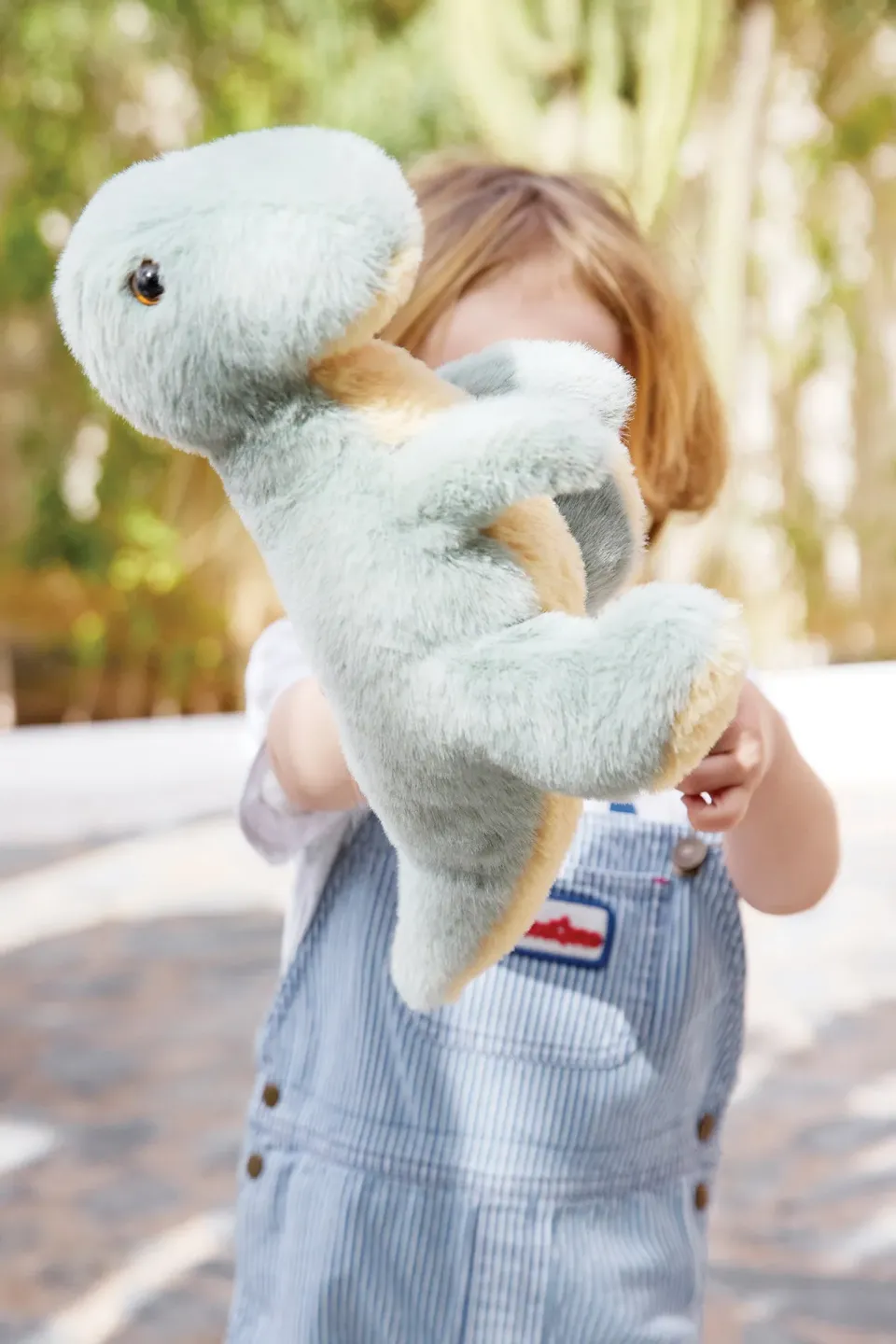 Bonton Dino Sacha bamse blå TU
