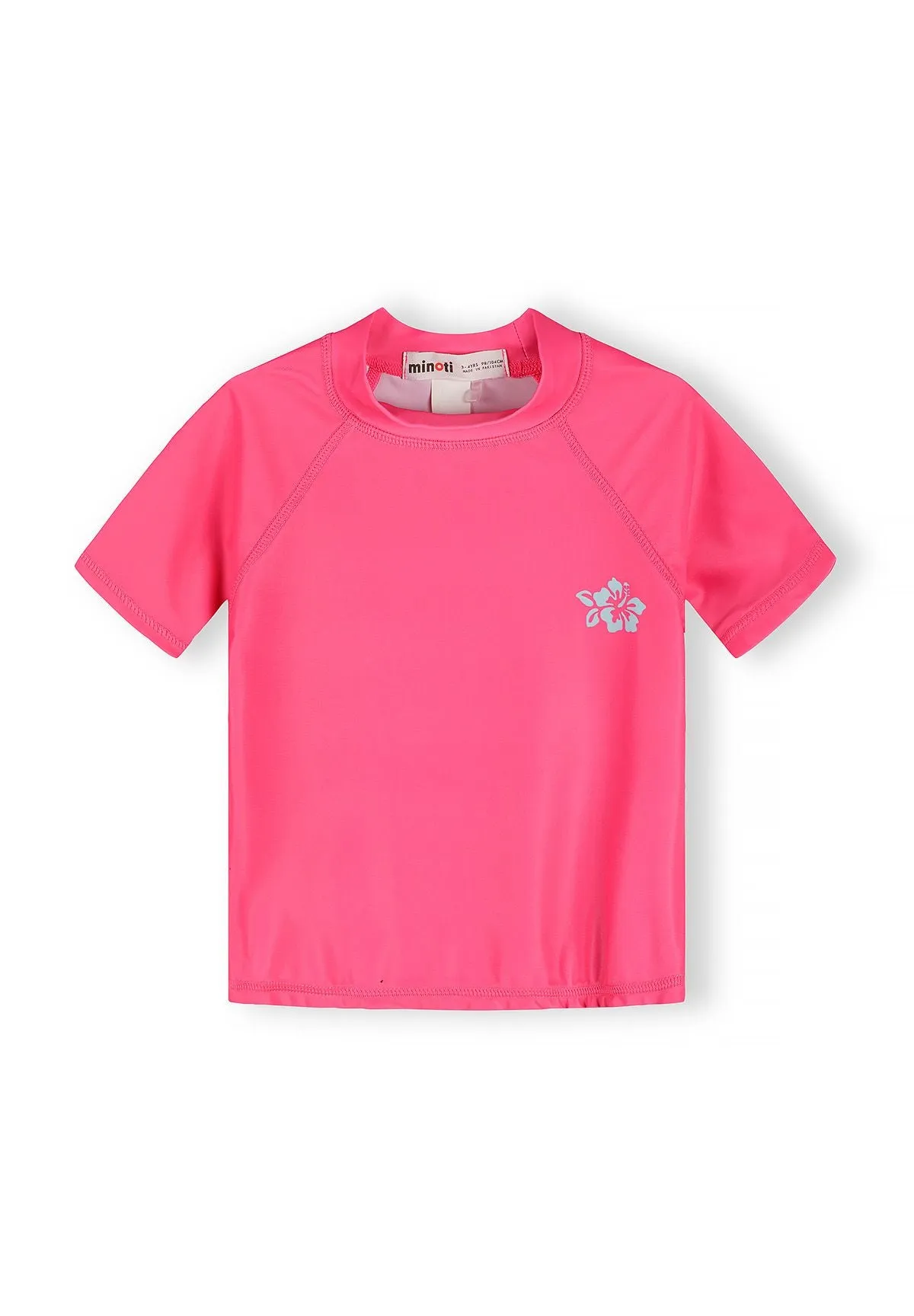 Minoti 44492 badeshirt 2-pak rosa til piger polyester