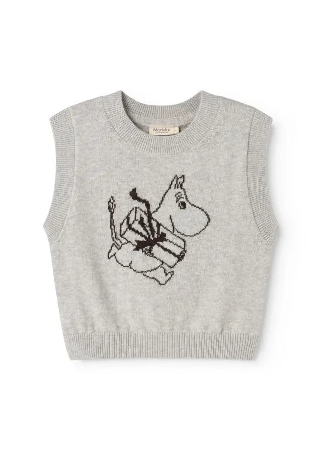 MarMar Copenhagen Tanja strikvest Moomin Present uld