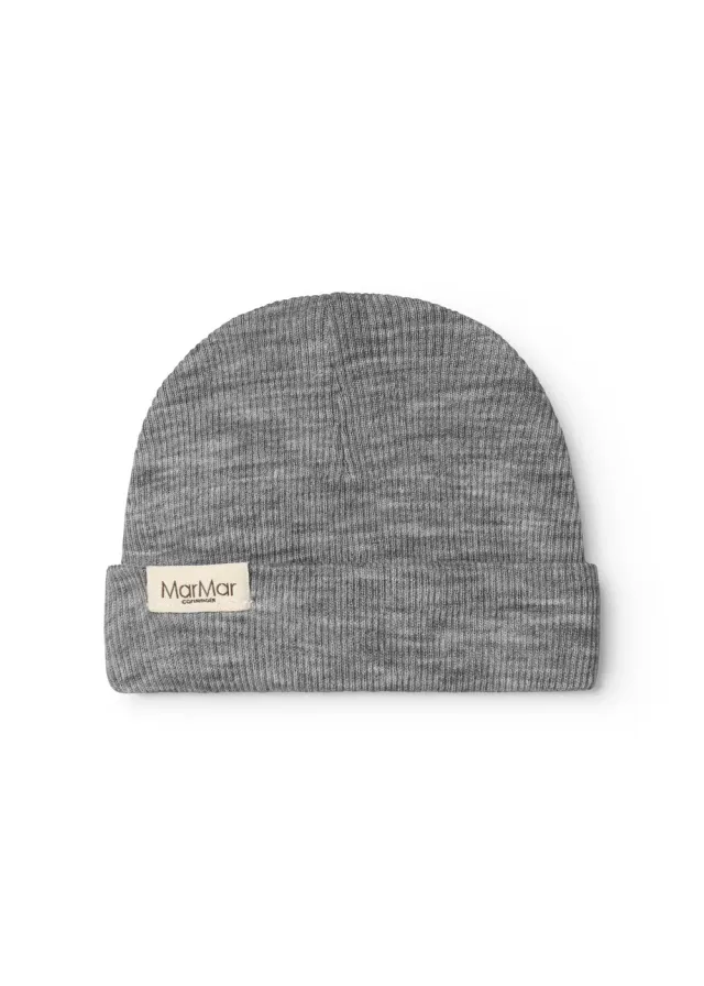 MarMar Aiko hue Grey Melange uld rib