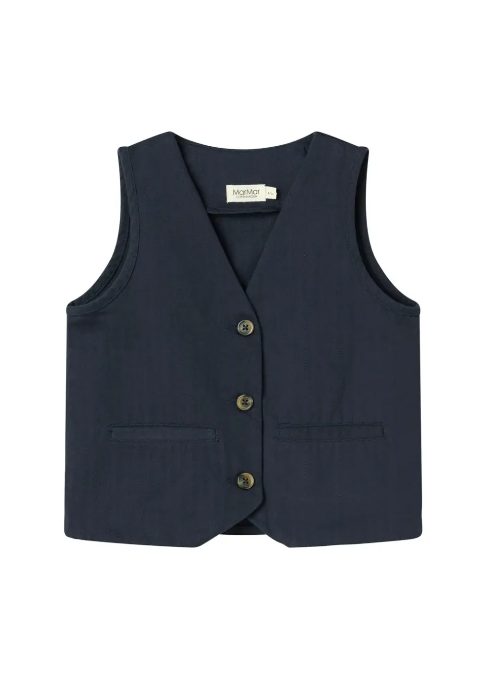 MarMar Jason vest Pilot Navy twill til fest