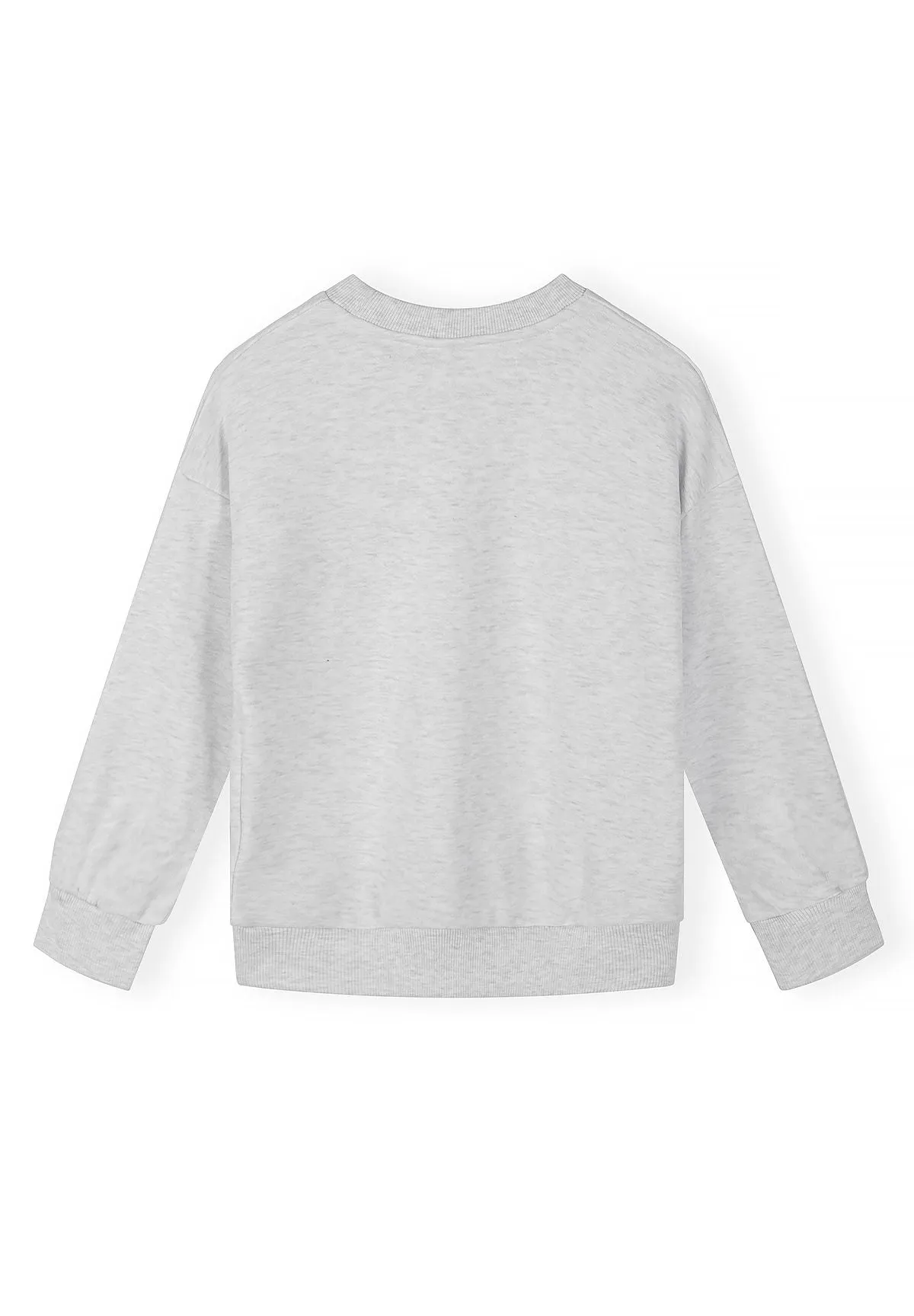 Minoti sweatshirt 2-pak lilla og grå bomuld