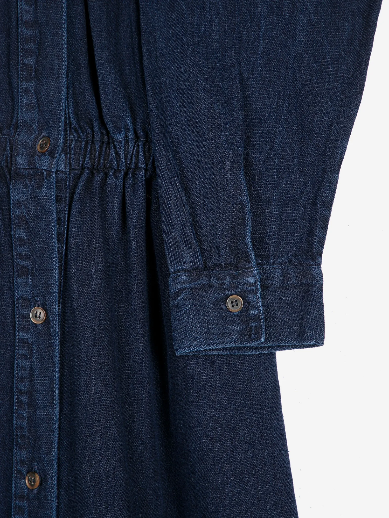 Bobo Choses Washed denim kjole navy