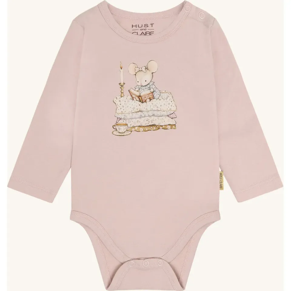 Hust & Claire HCBritt body hushed pink økologisk