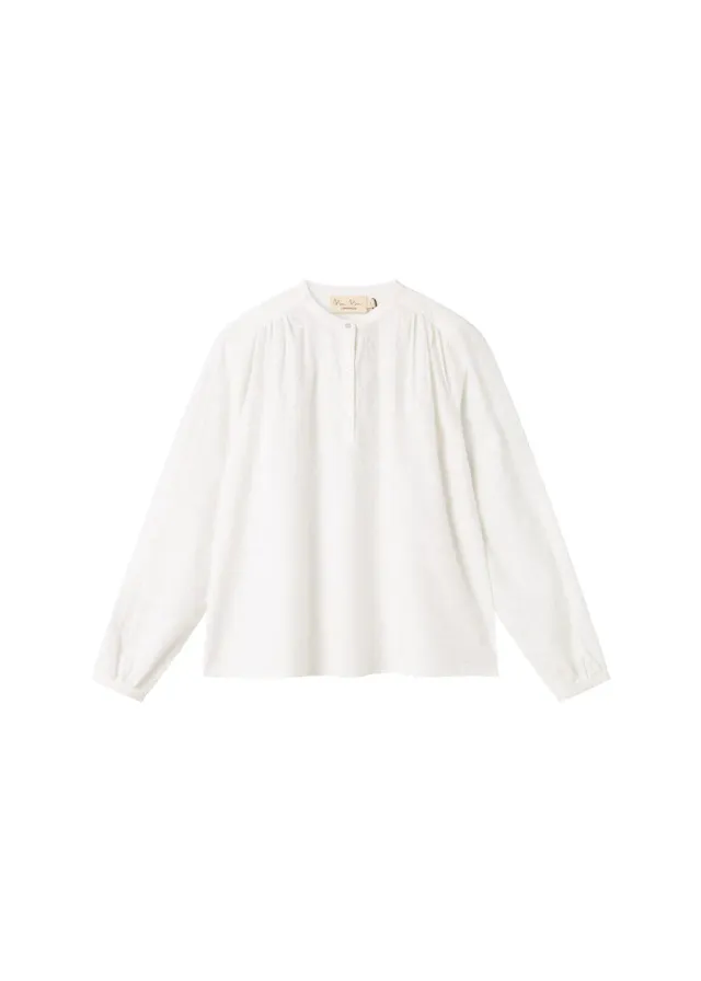 MarMar Tiria W skjortebluse White sløjfer