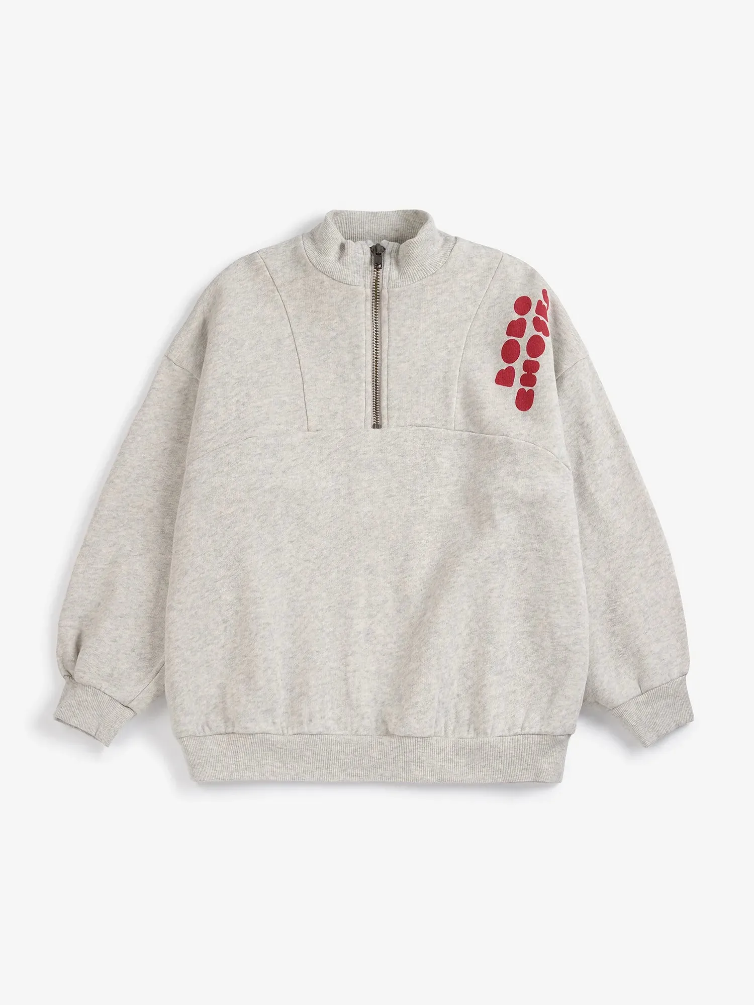 Bobo Choses Bolder Half Zipped sweatshirt 2-3Y økologisk