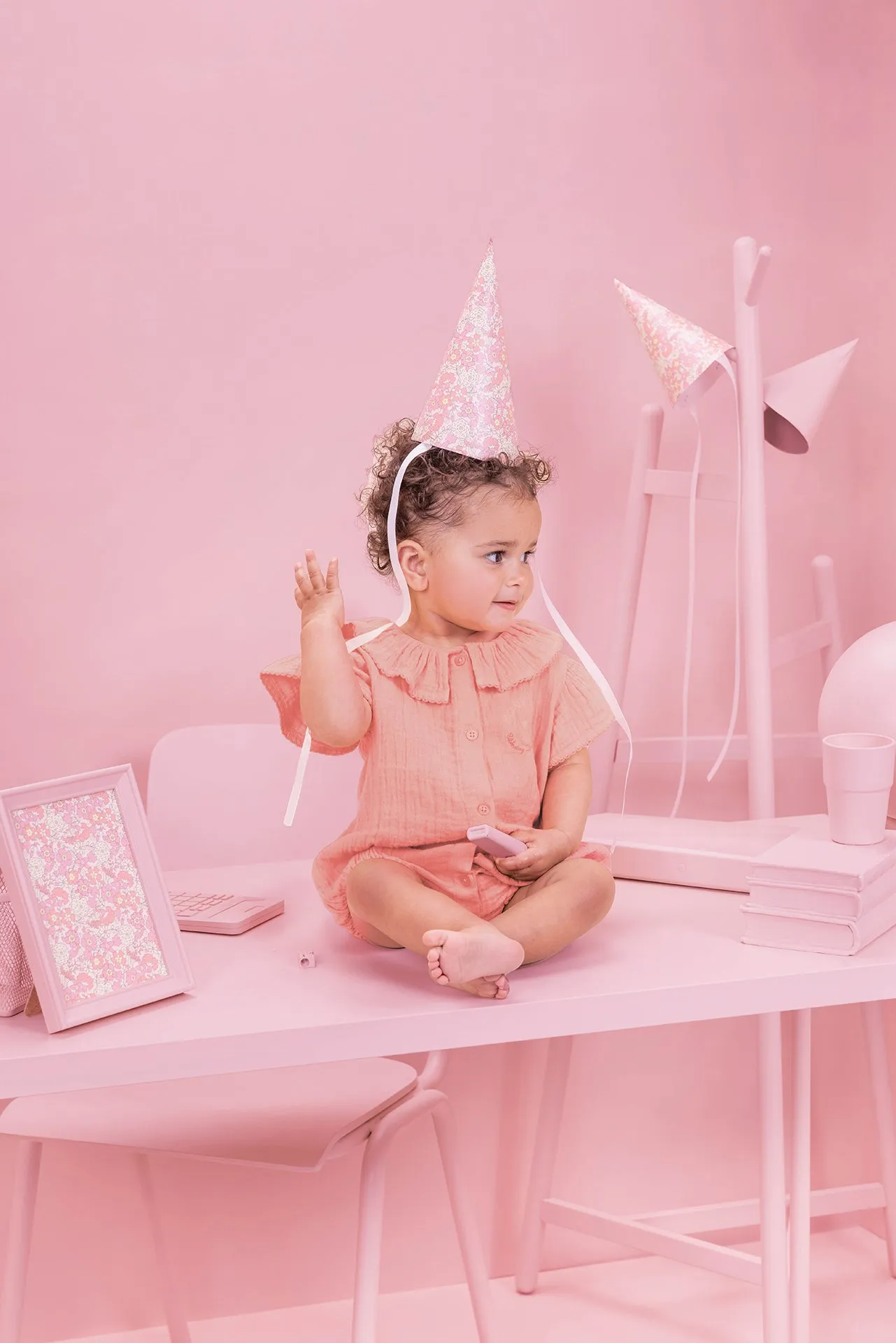 Bonton Norma sparkedragt rosa bomuld