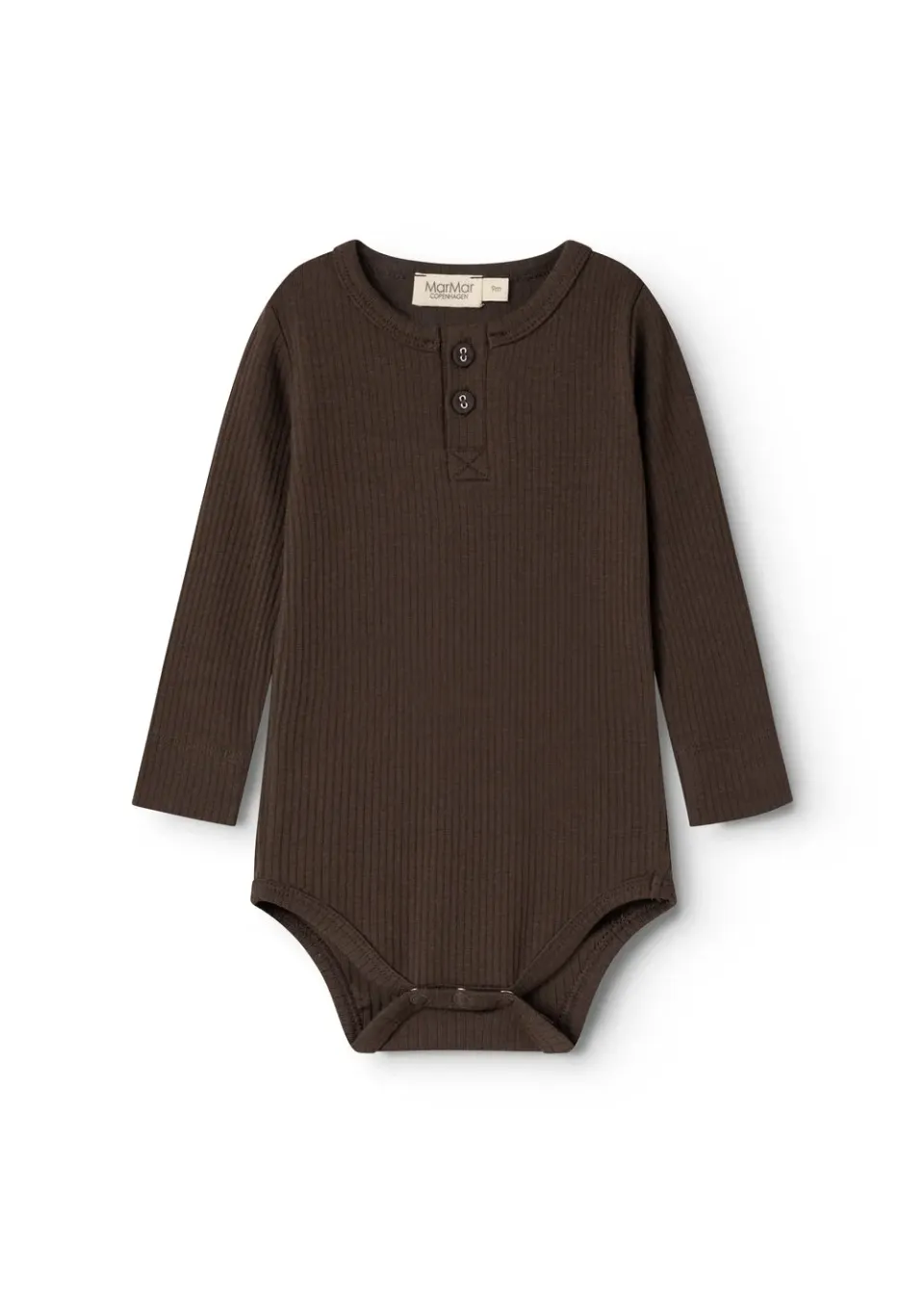 MarMar Copenhagen Body LS bodystocking Dark Roast modal