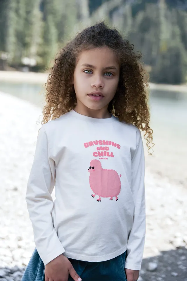 Bonton Taxo Brushing Mouton T-shirt 6 år bomuld