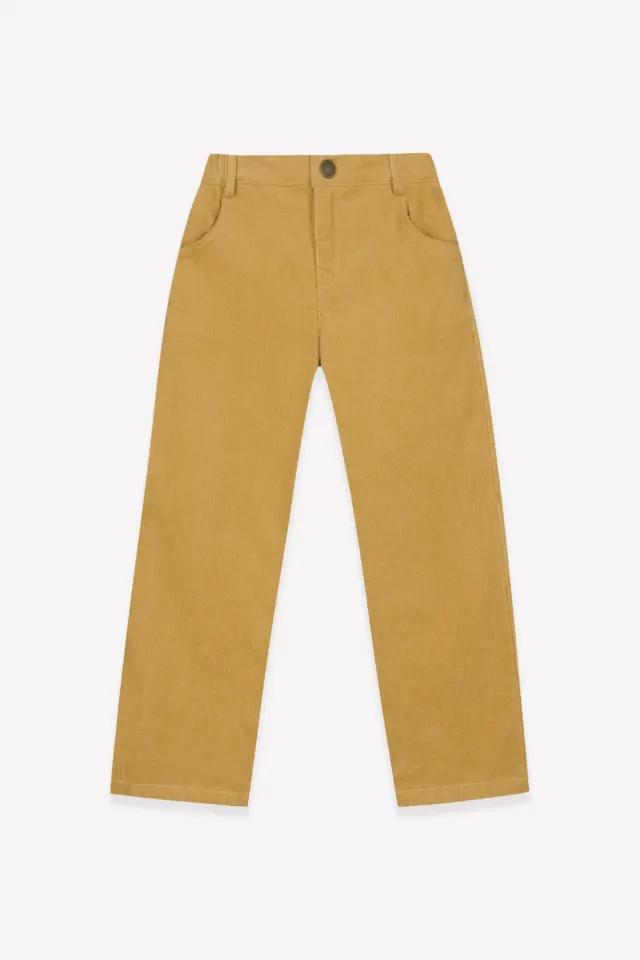 Bonton Play Jaune Lenon bukser gul fløjl