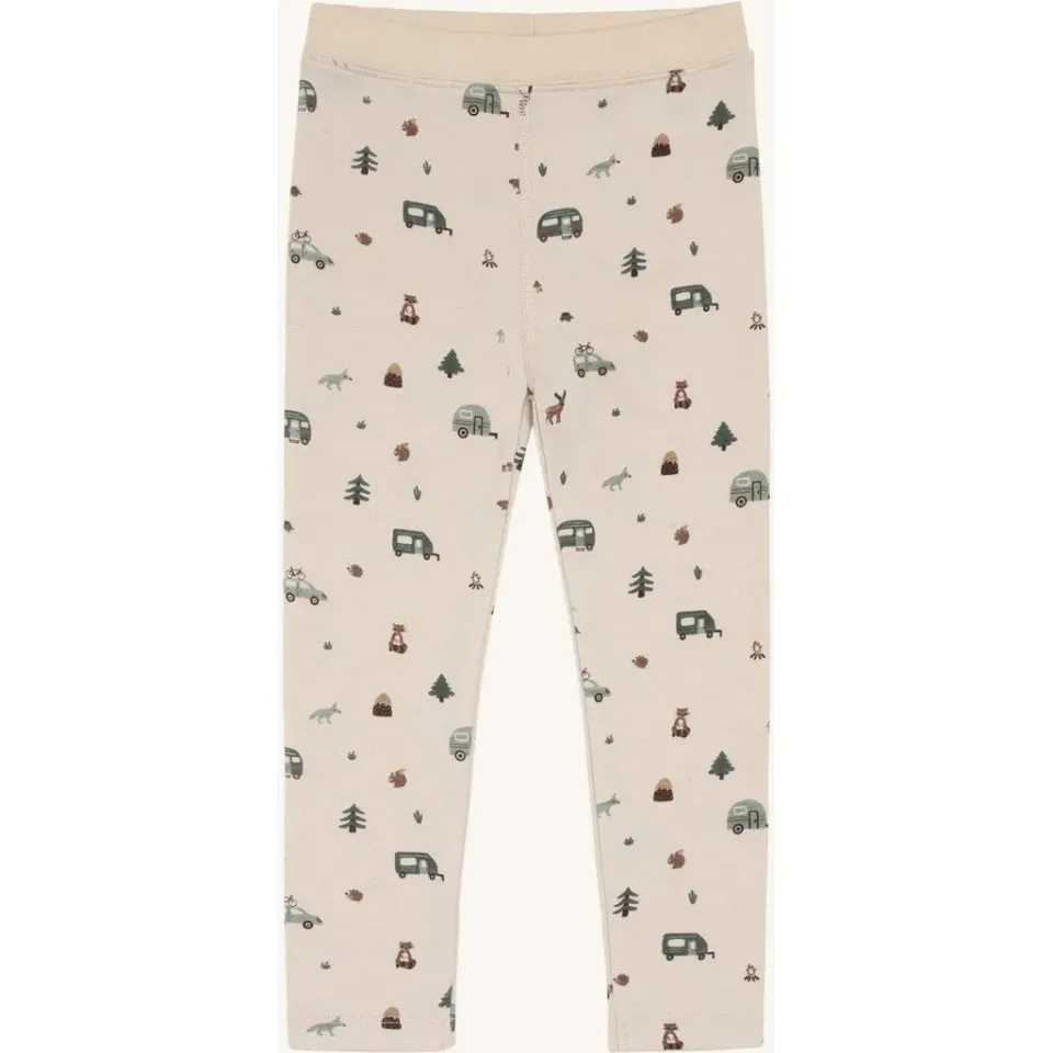 Hust & Claire HCLiro Camp leggings French Oak merino