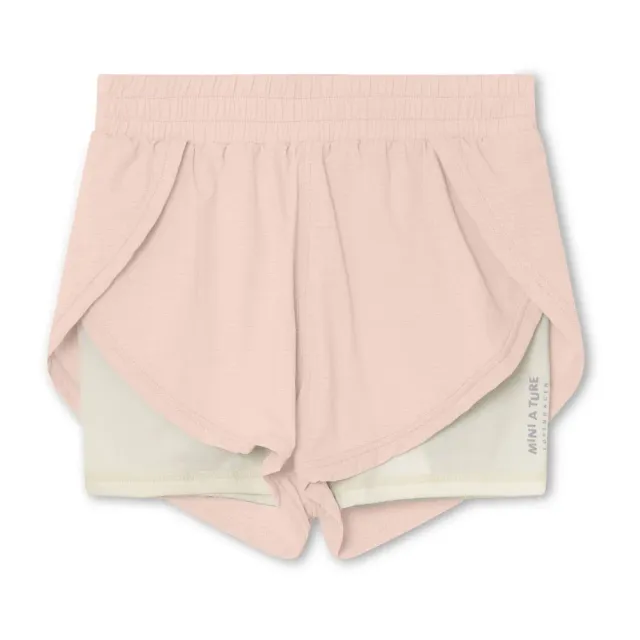 MINI A TURE Mateidie shorts Rose Dust 6 år med cykelshorts