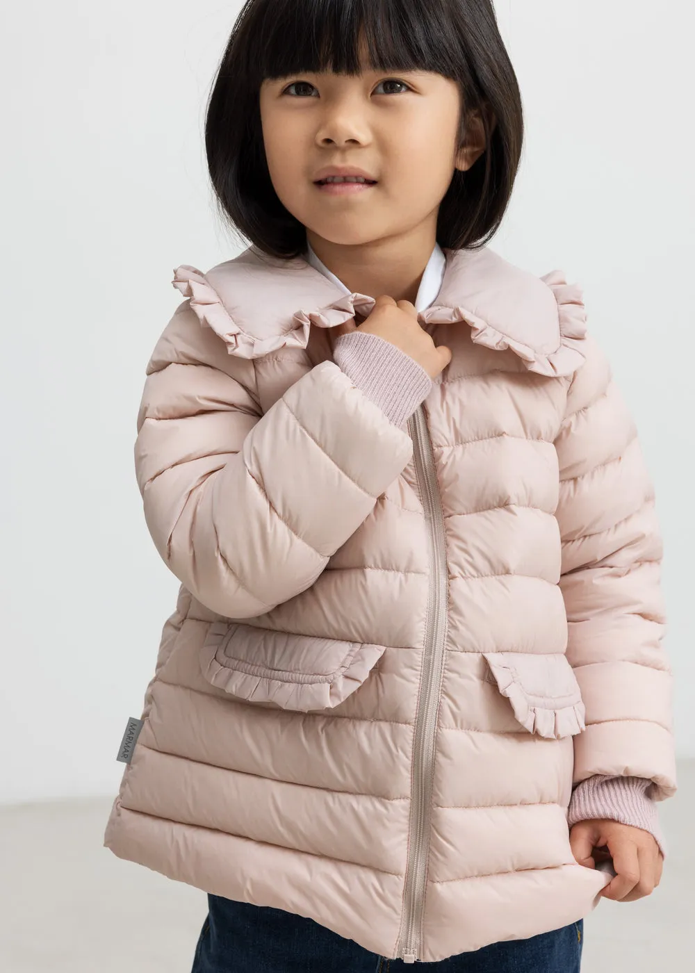 MarMar Octavia Jacket dunjakke Cream Taupe let