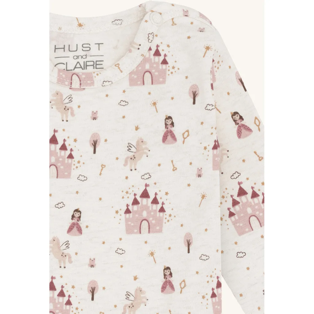 Hust & Claire Bebe Fairy Tale body rosa langærmet